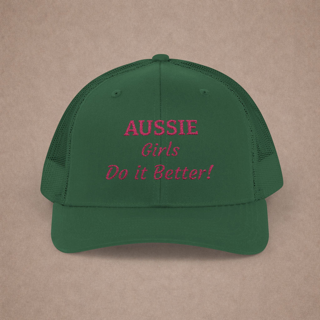 Aussie Girls Do It Better Trucker Hat