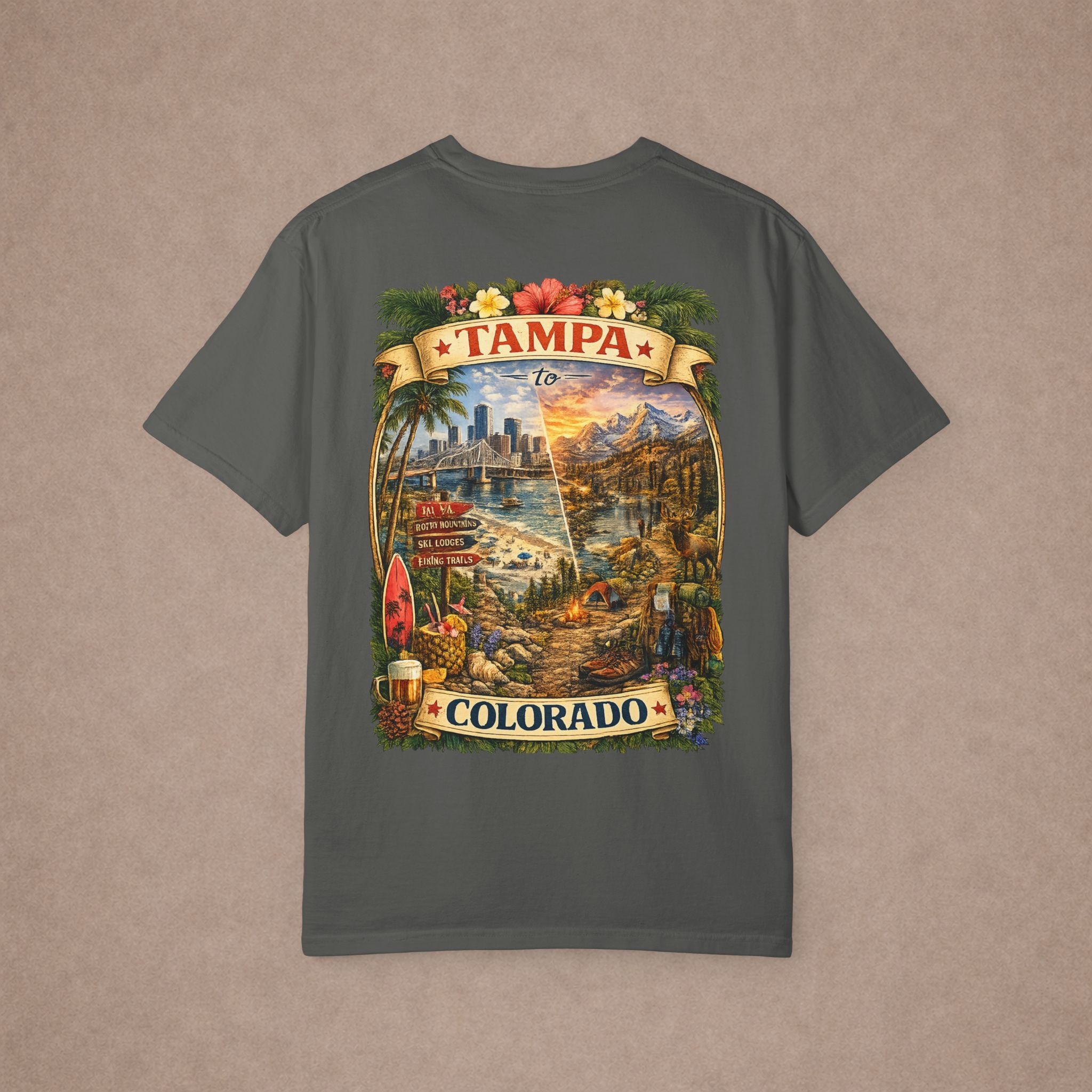 Tampa to Colorado Tee