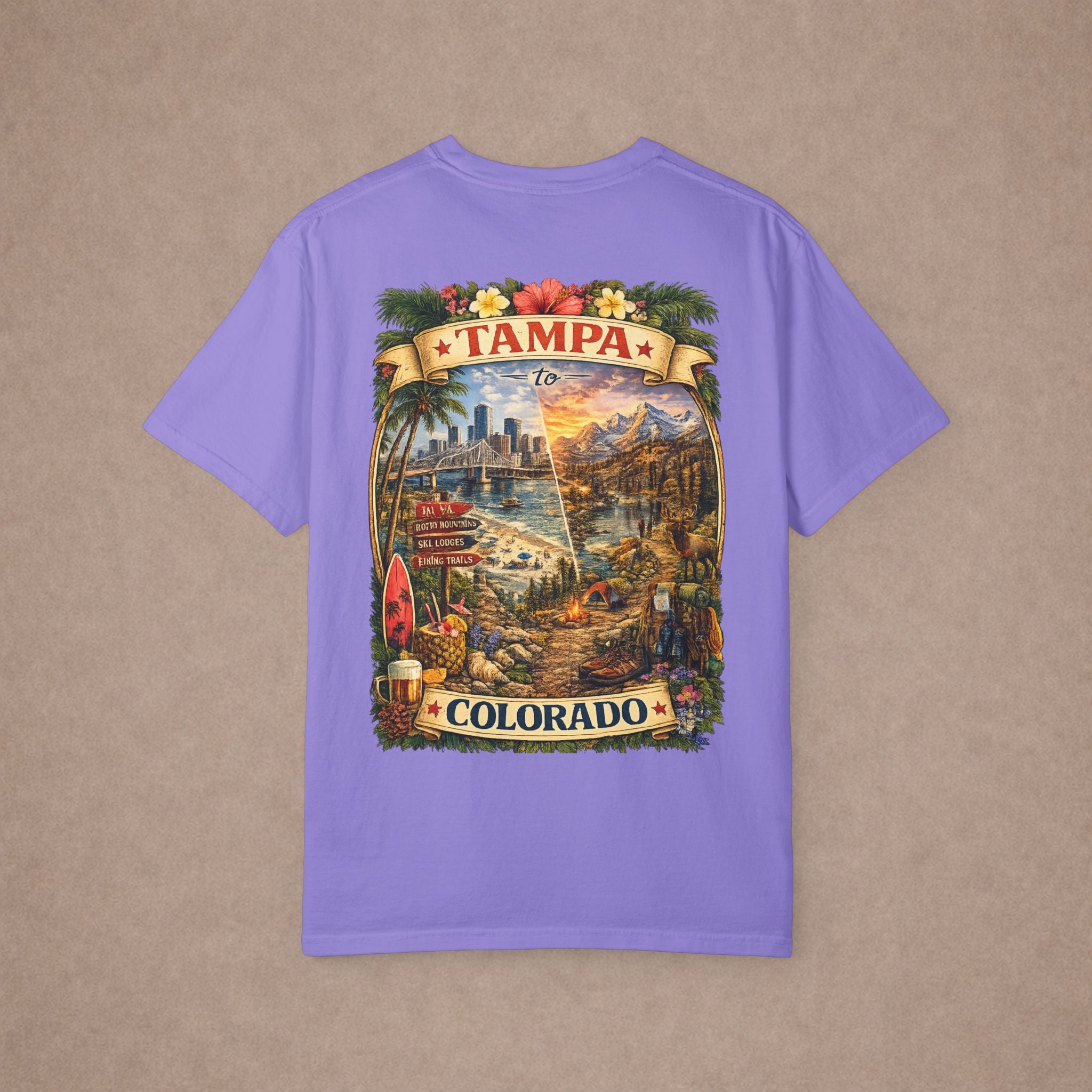 Tampa to Colorado Tee