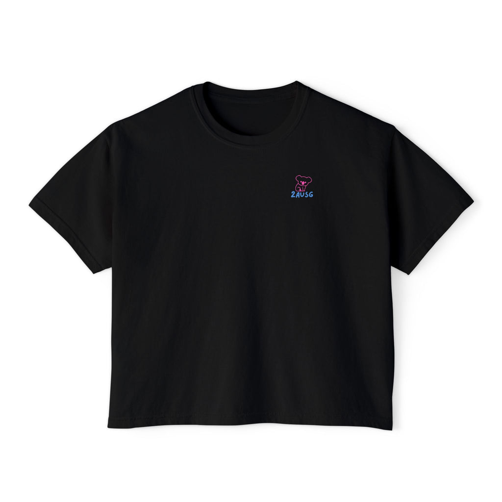 Size Does Matter graphic tee Women's Boxy Tee - Limited Edition