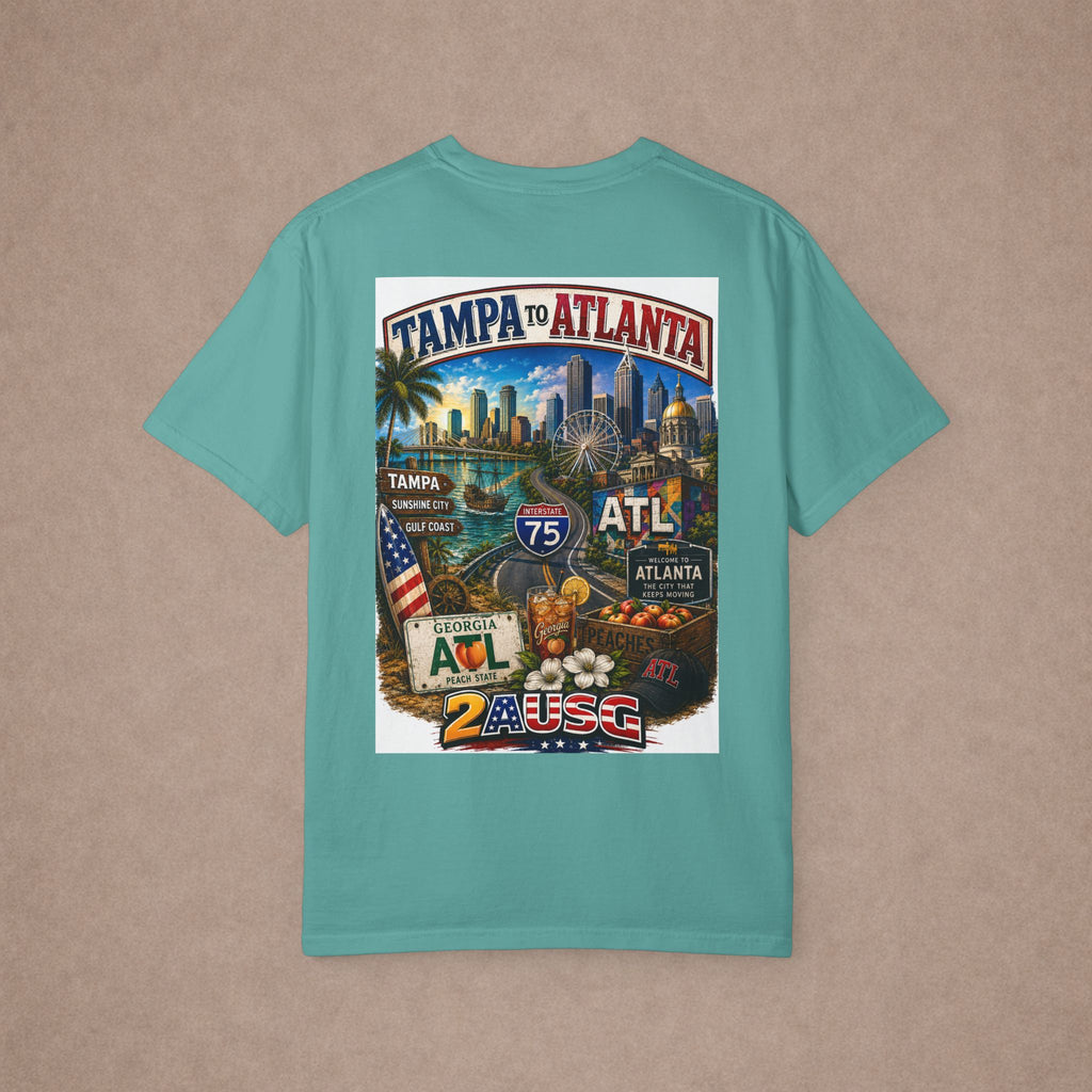 Tampa to Atlanta Graphic T-Shirt
