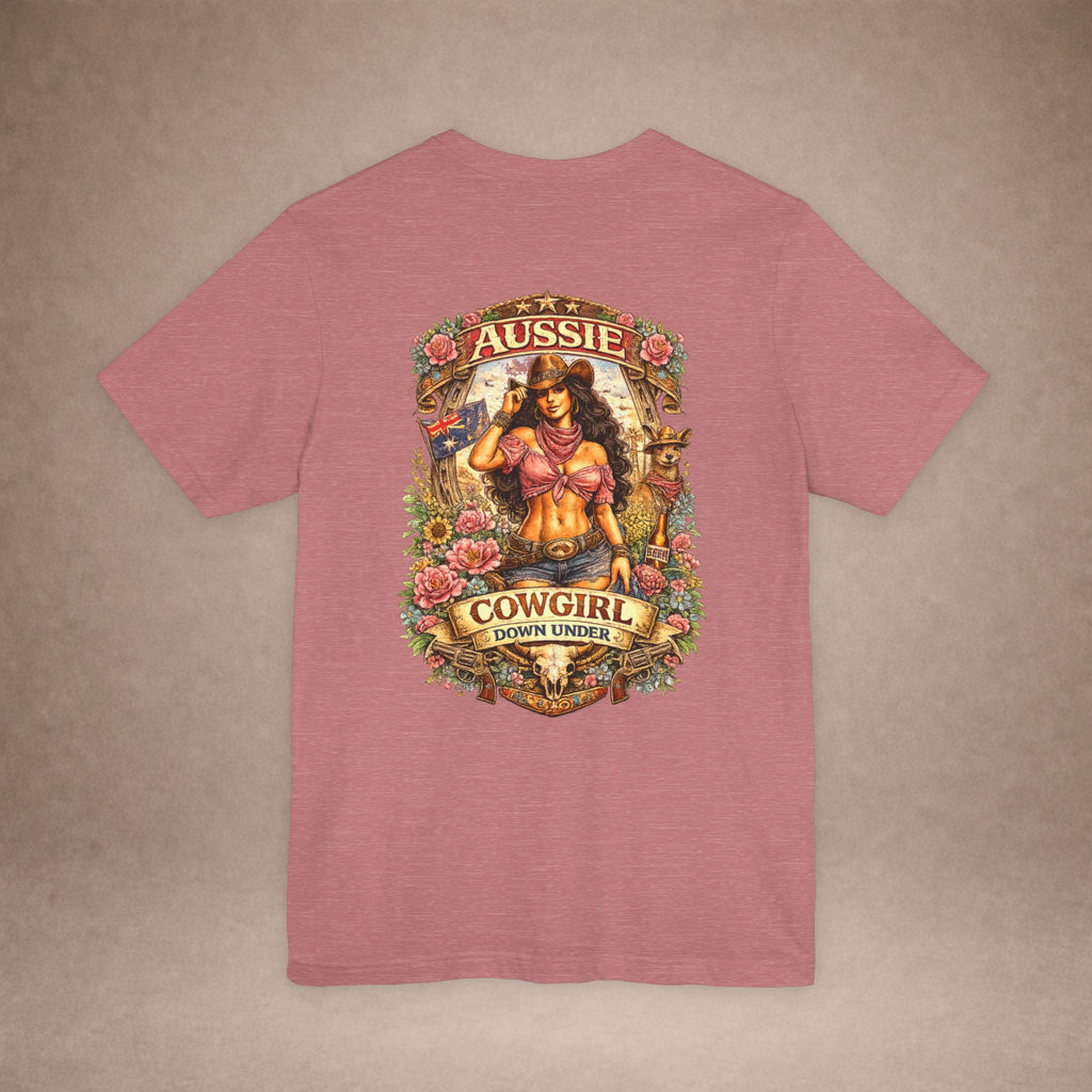 Cowgirl Vintage Brunette Tee