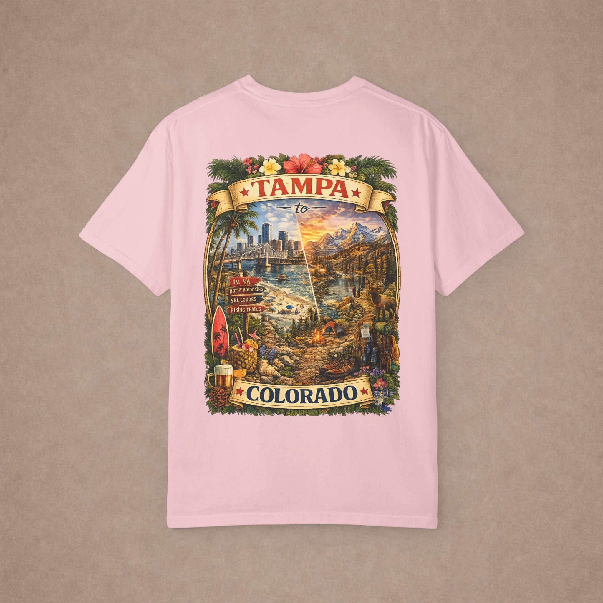 Tampa to Colorado Tee