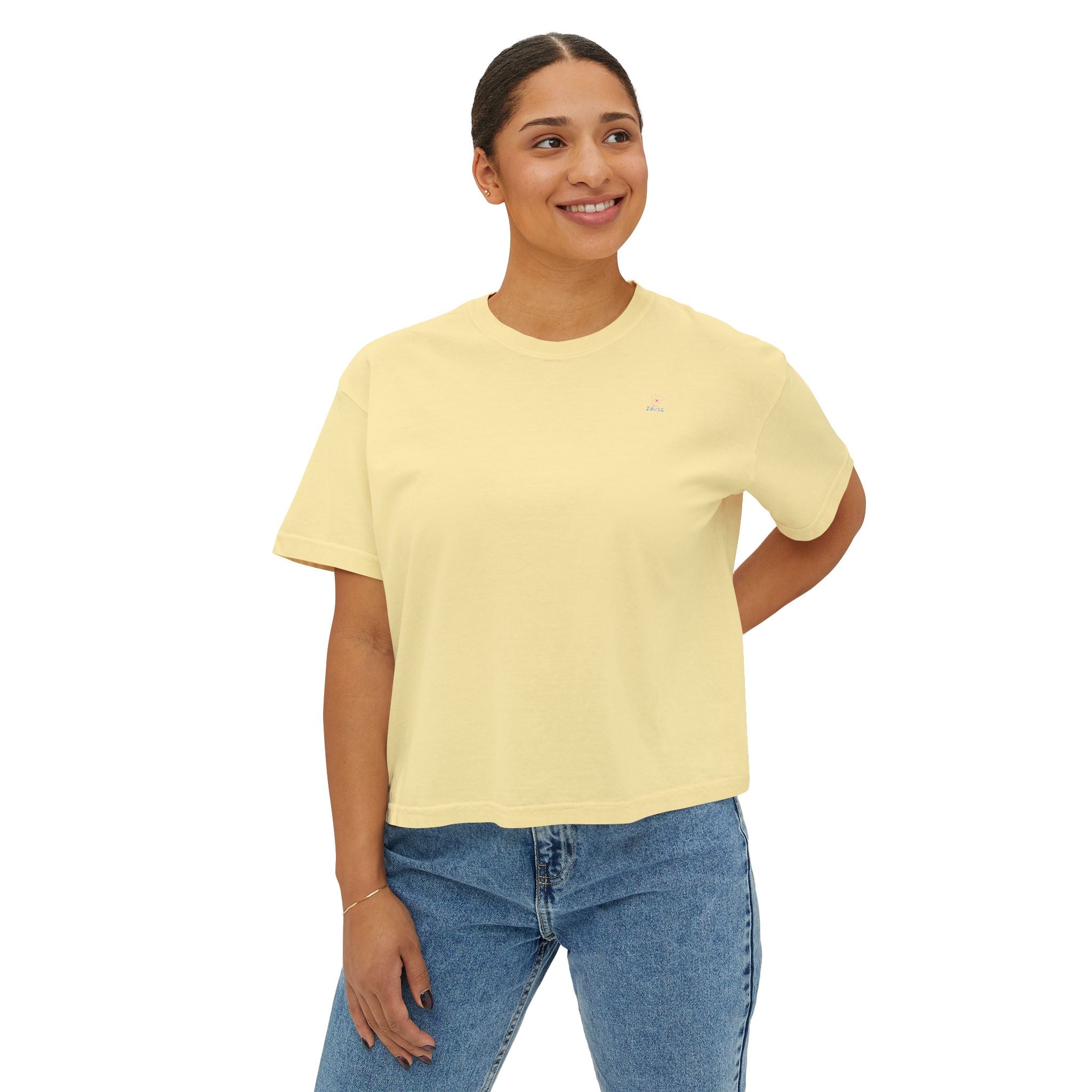 Bush Babe Blonde Crop Top