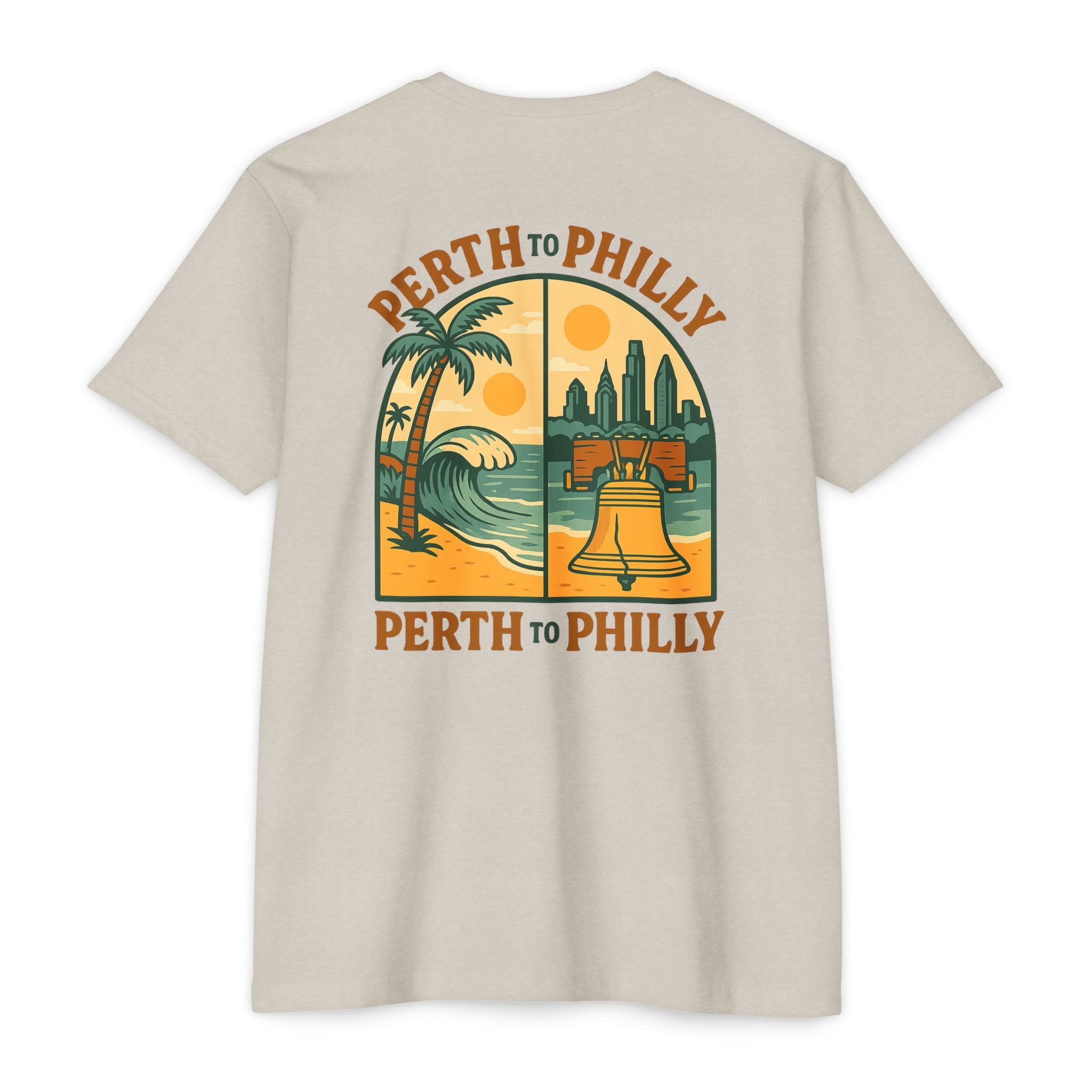 Urban City Design Perth to Philly Tee