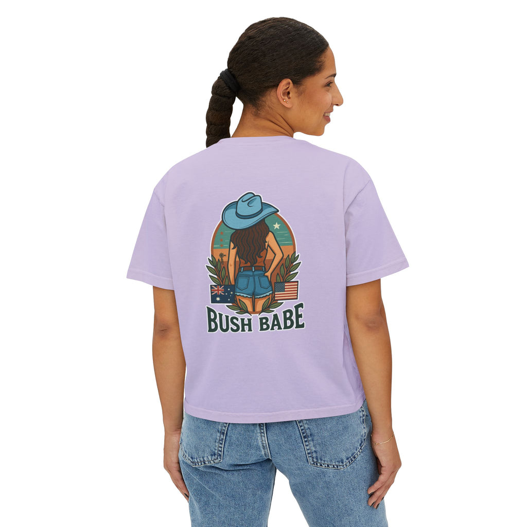 Bush Babe Brunette Crop Top