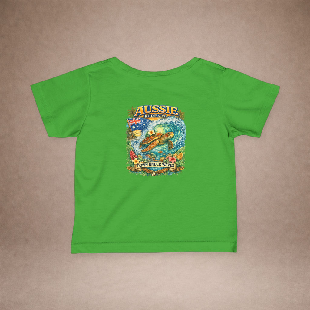 Aussie Surf Turtle Infant Tee