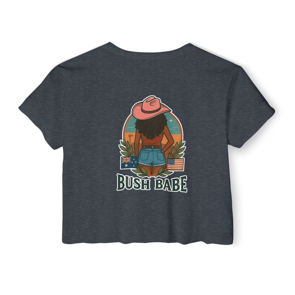 Bush Babe Crop Top Curly