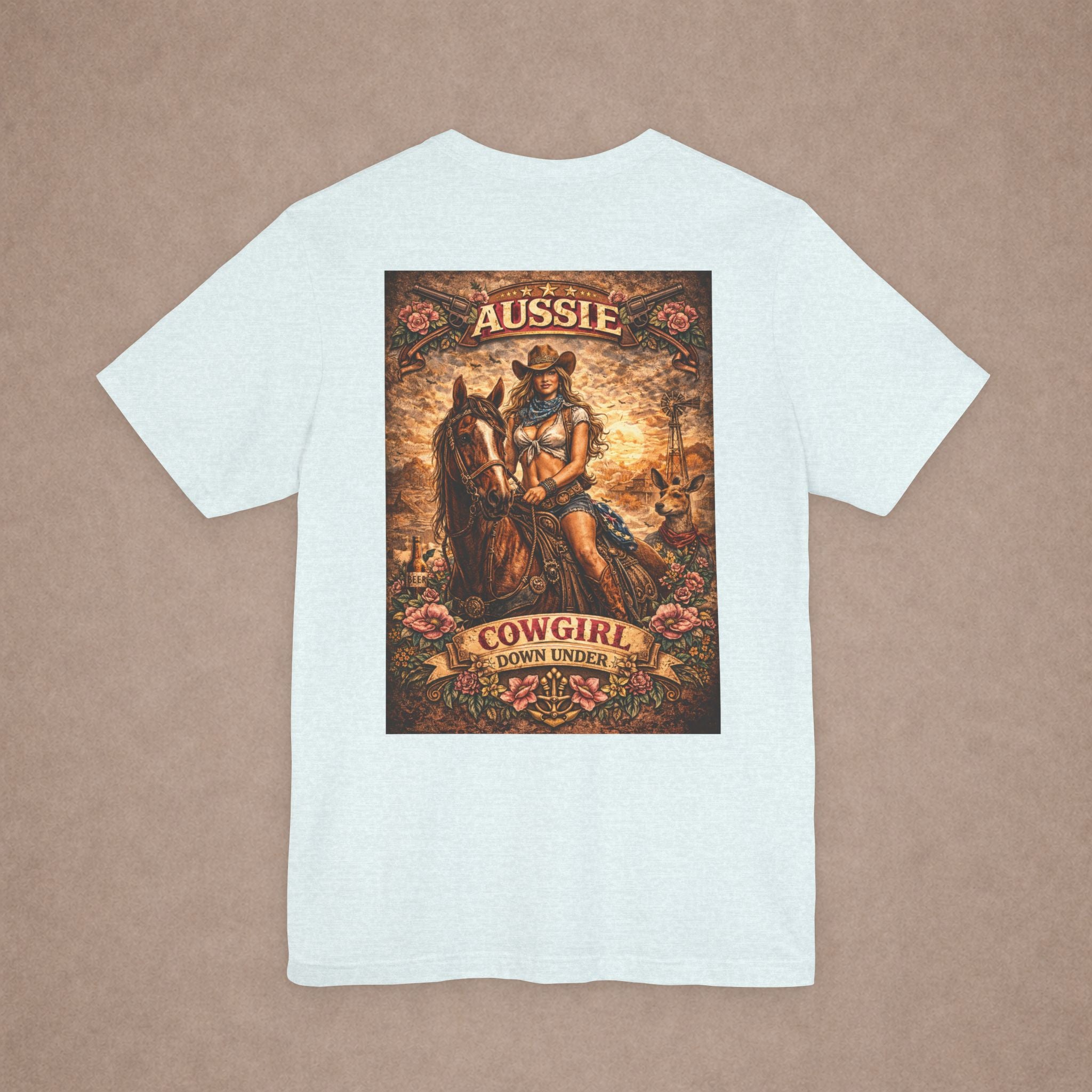Vintage Aussie Cowgirl Tshirt