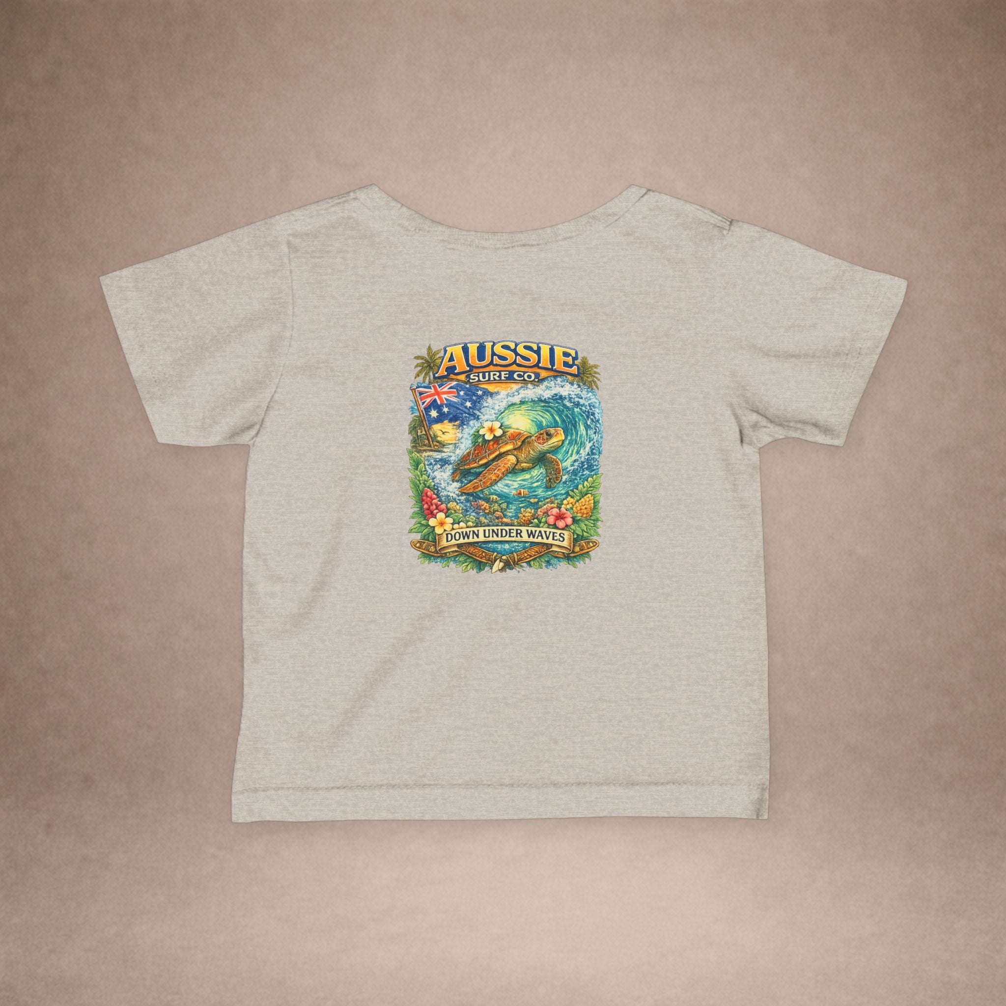 Aussie Surf Turtle Infant Tee