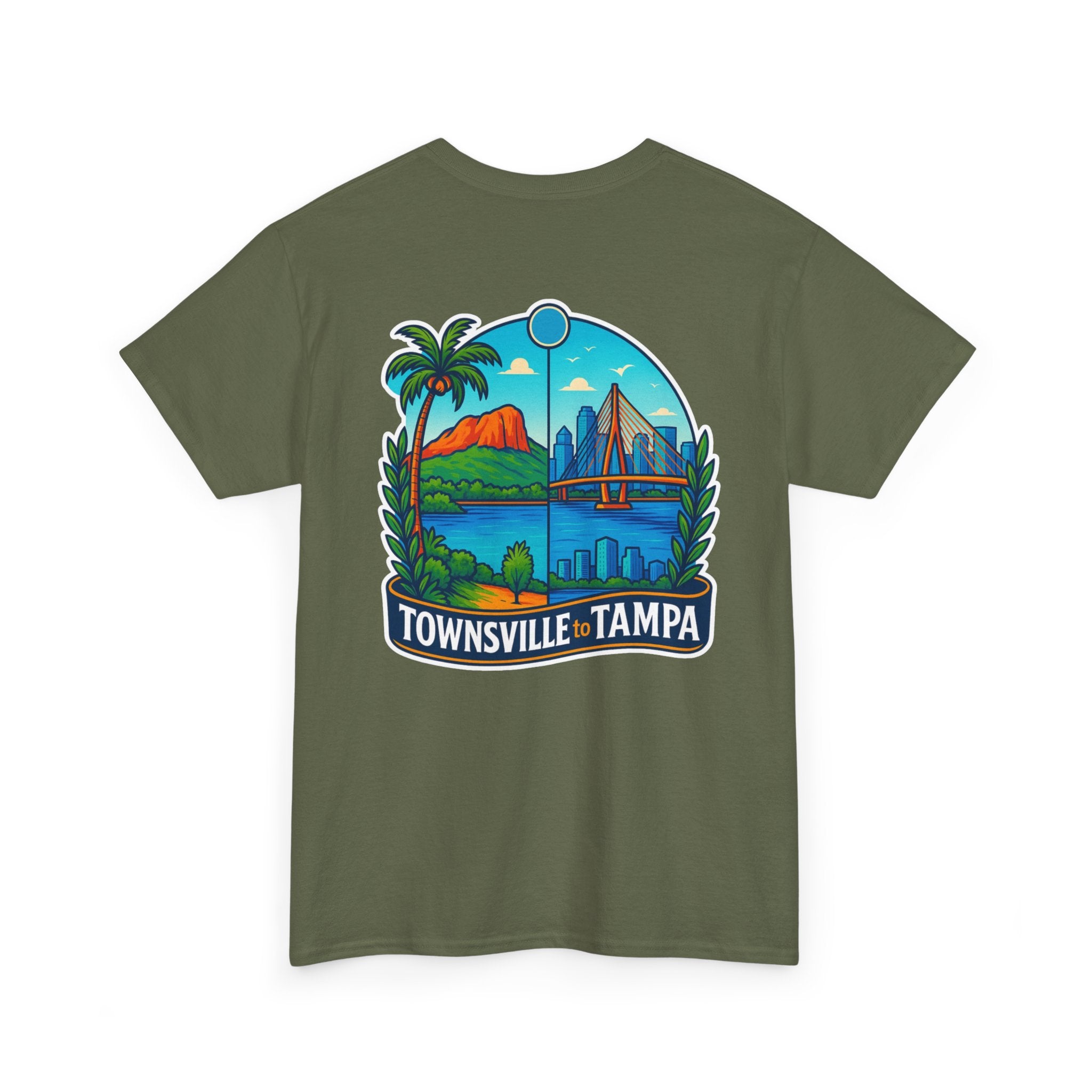 Townsville Tampa Urban City Tshirt