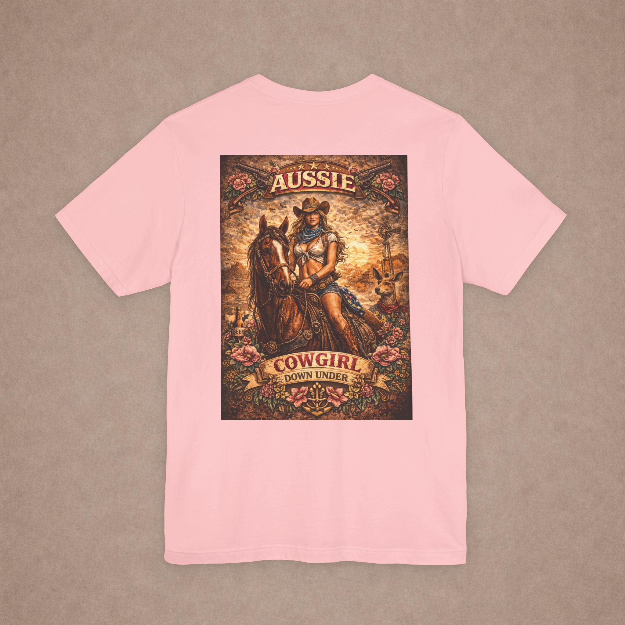 Vintage Aussie Cowgirl Tshirt