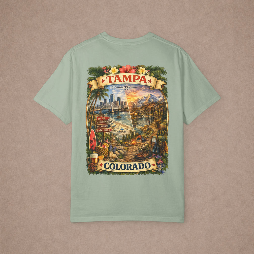 Tampa to Colorado Tee