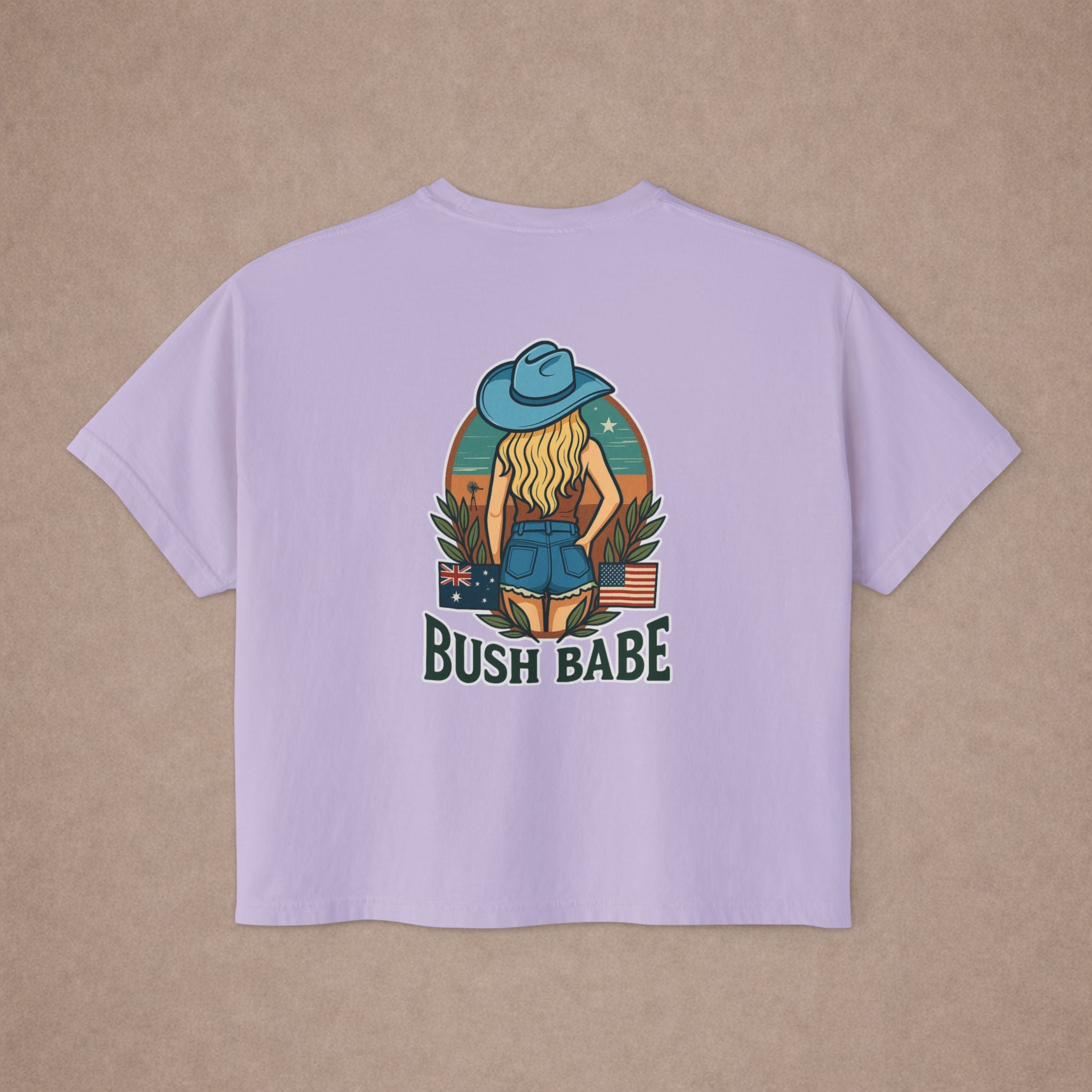Bush Babe Blonde Crop Top