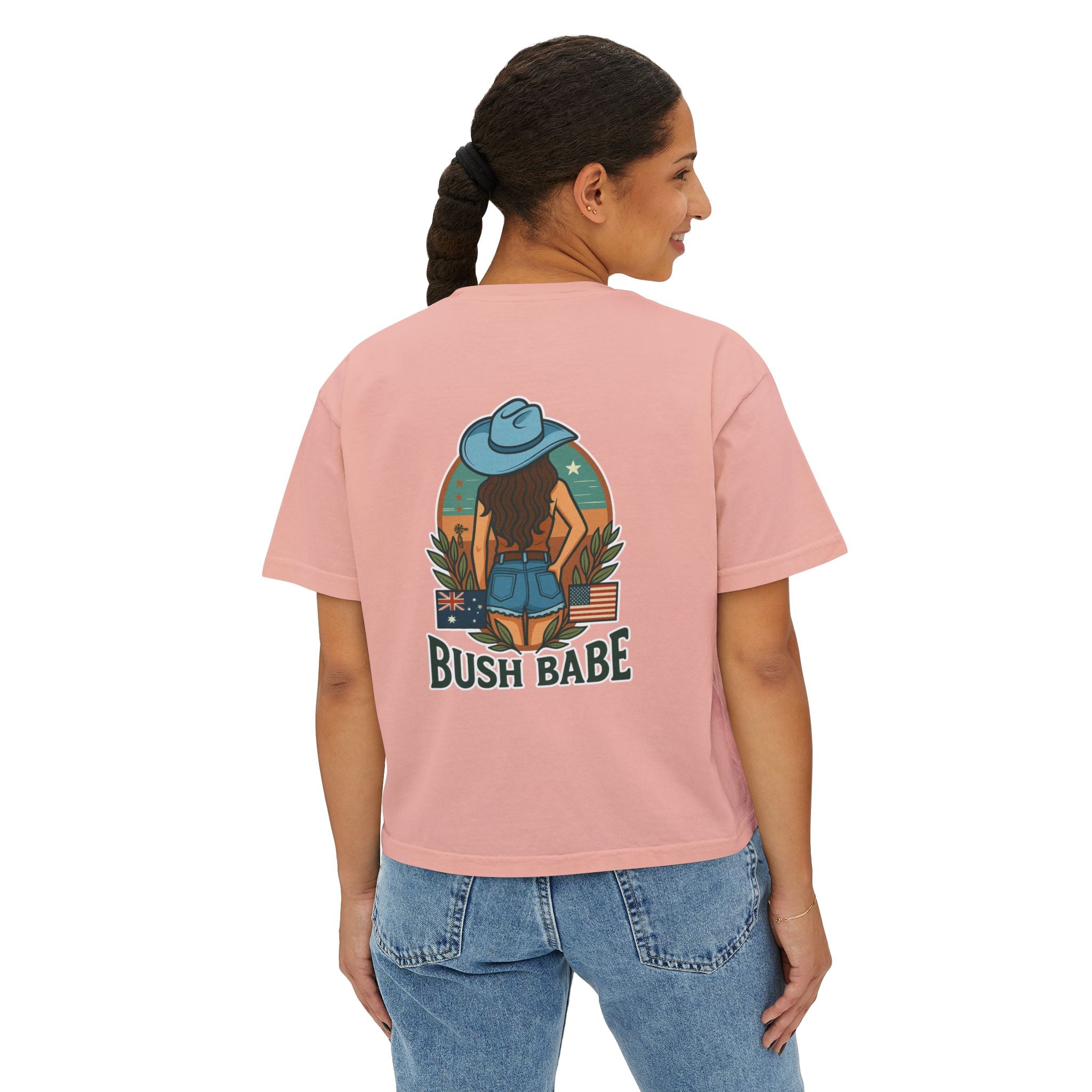 Bush Babe Brunette Crop Top