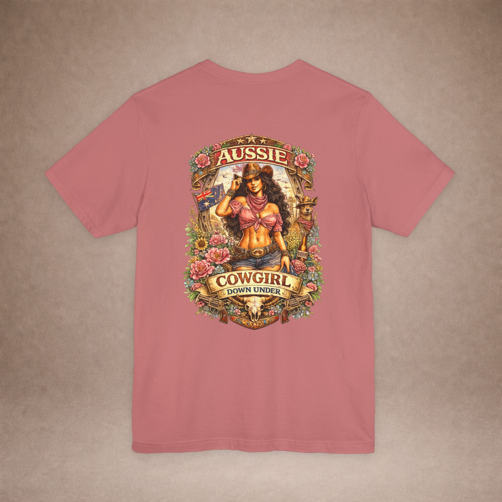 Cowgirl Vintage Brunette Tee