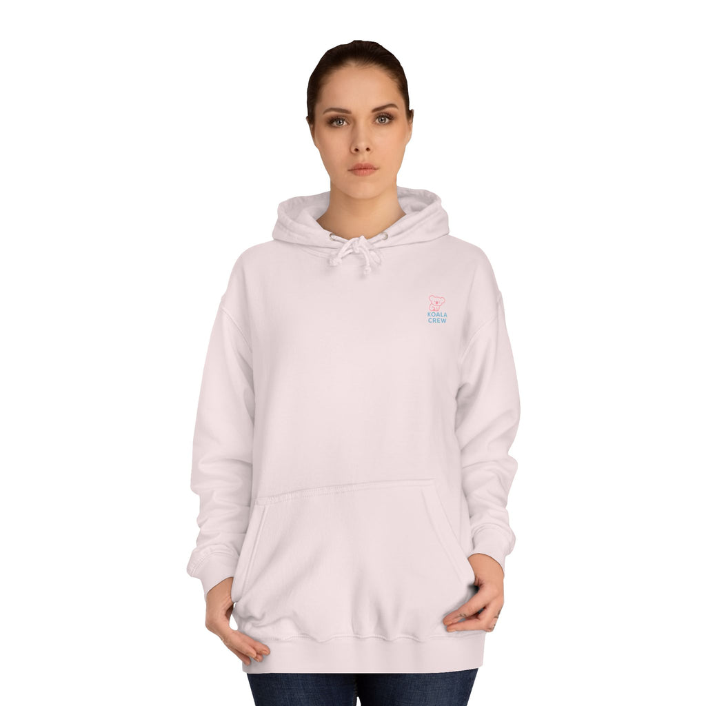 College Hoodie - Bush Babe Blonde An Sussie in the USA Design