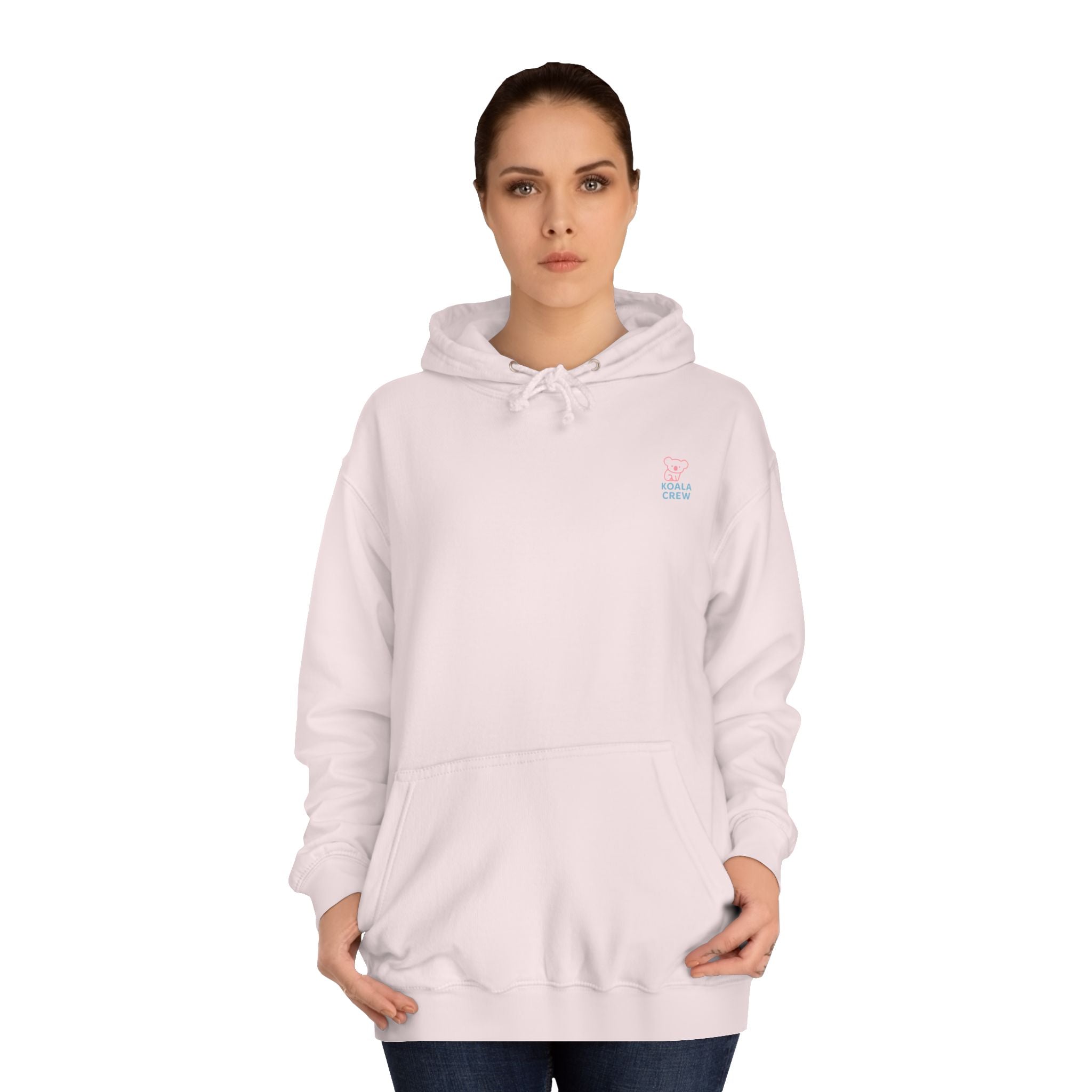 College Hoodie - Bush Babe Blonde An Sussie in the USA Design