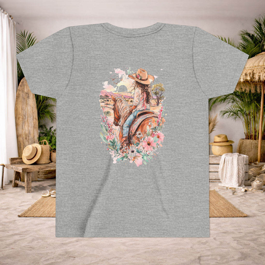 Nevaeh Cowgirl Tshirt- youth