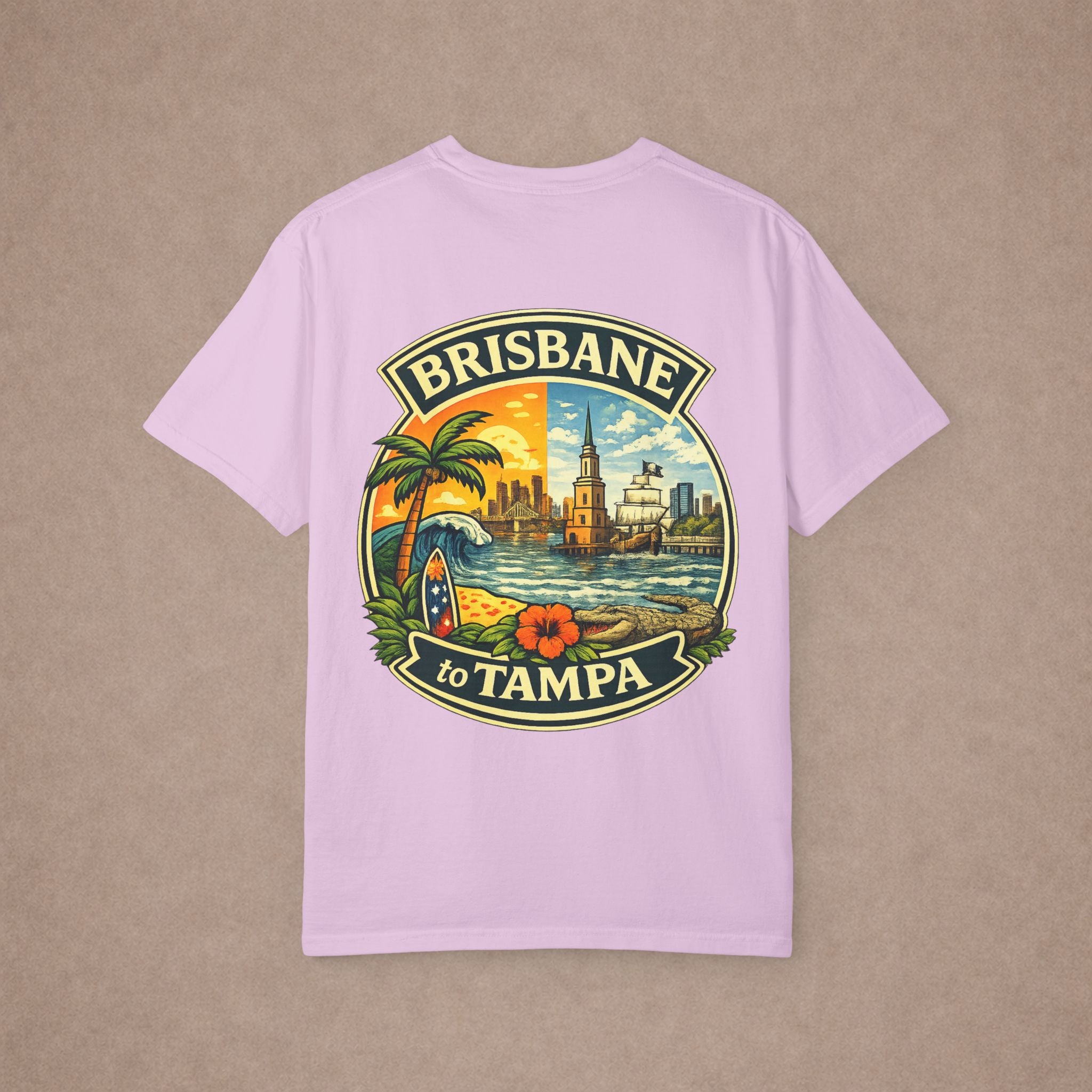 Brisbane to Tampa Tee