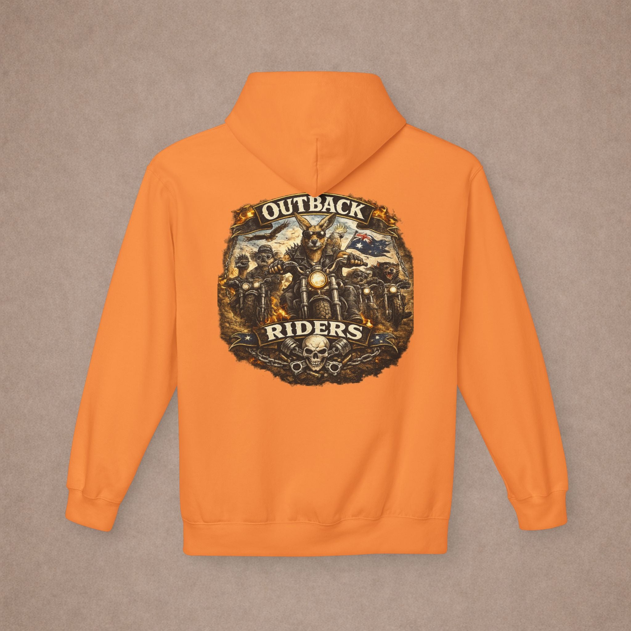 Aussie Biker Style  Hoodie
