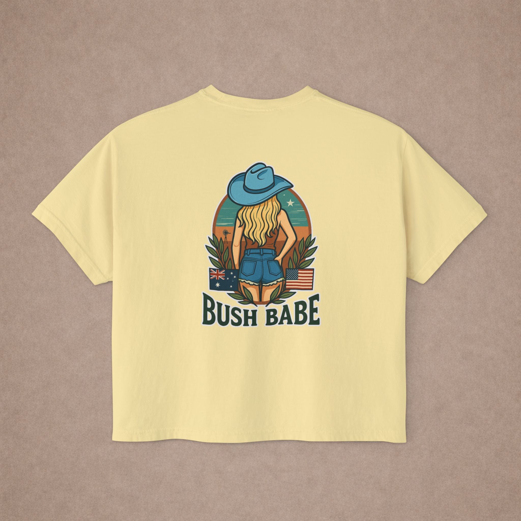 Bush Babe Blonde Crop Top