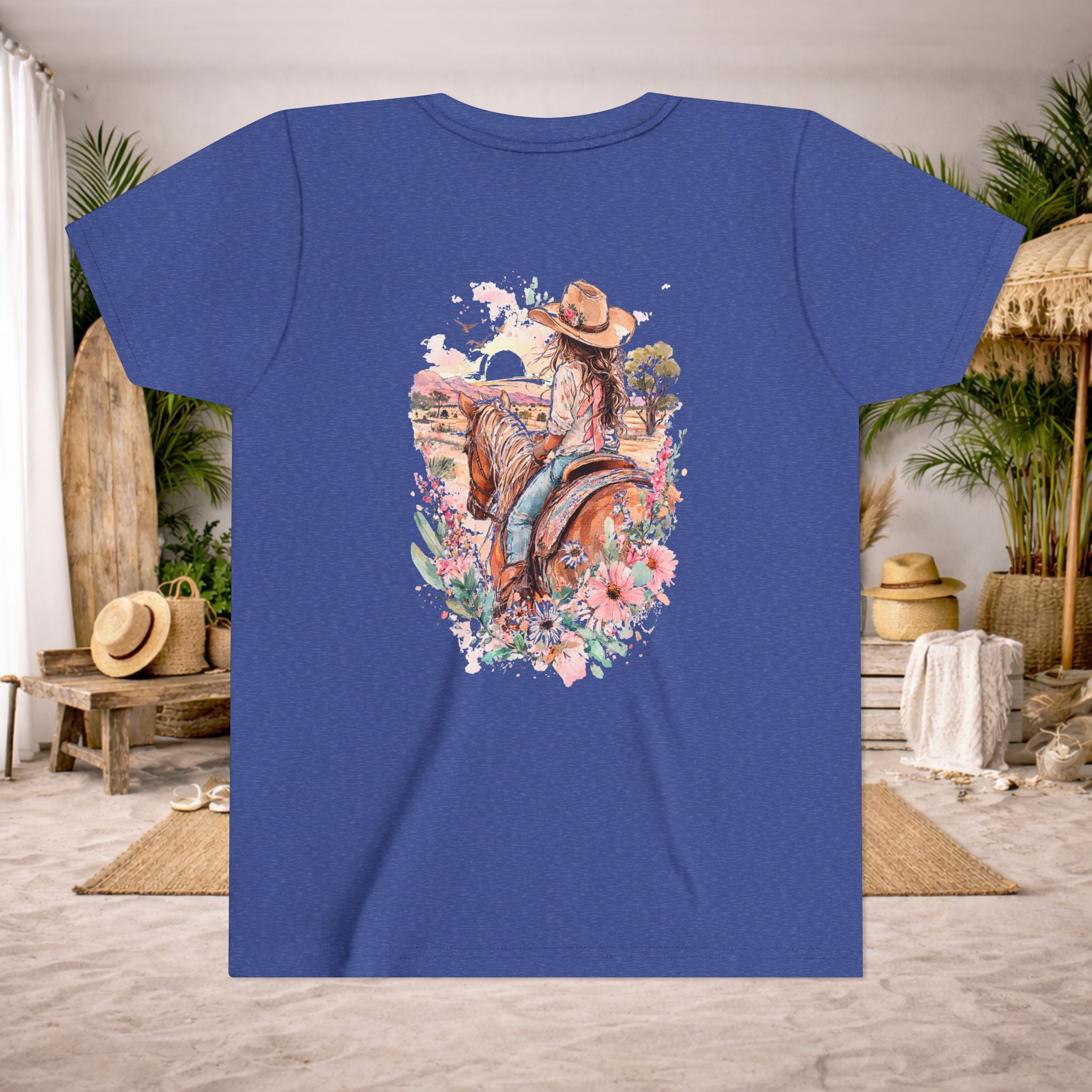 Nevaeh Cowgirl Tshirt- youth