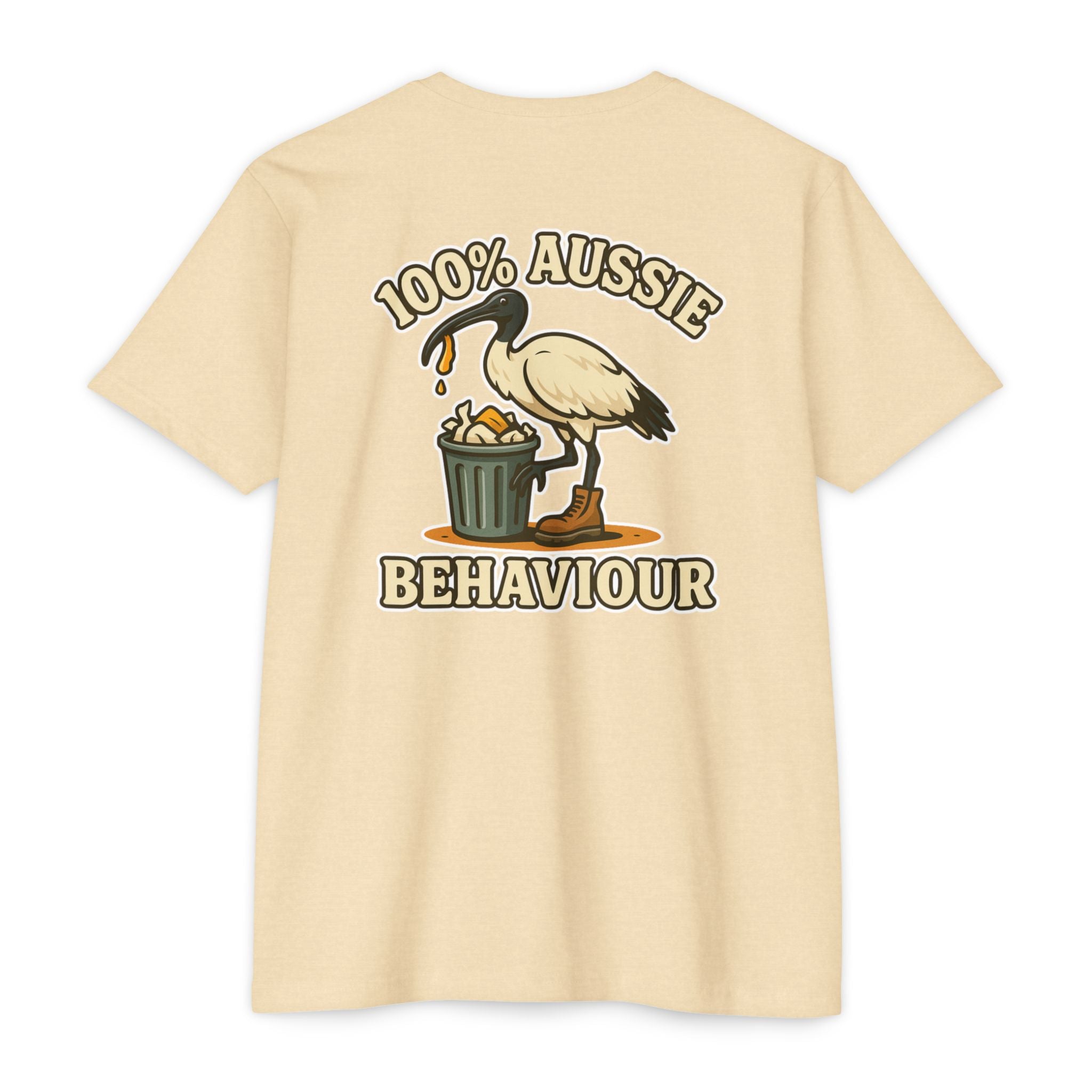 Bin Chicken - 100% Aussie Behaviour T-Shirt
