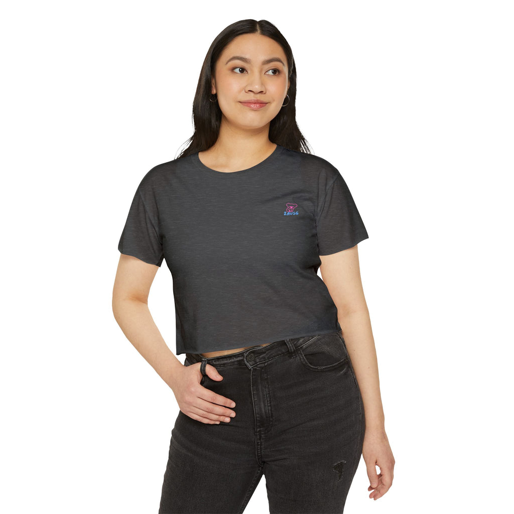 Bush Babe Crop Top Curly