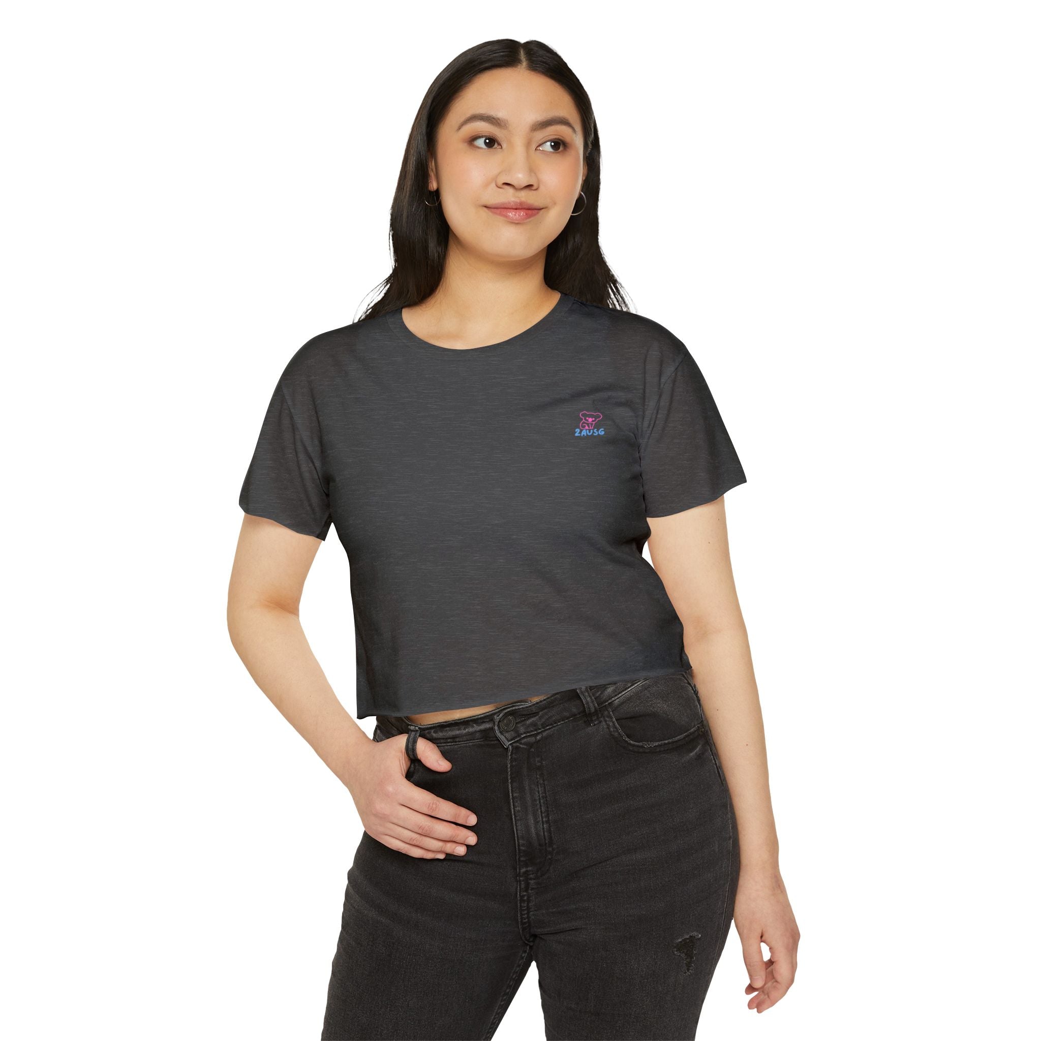 Bush Babe Crop Top Curly