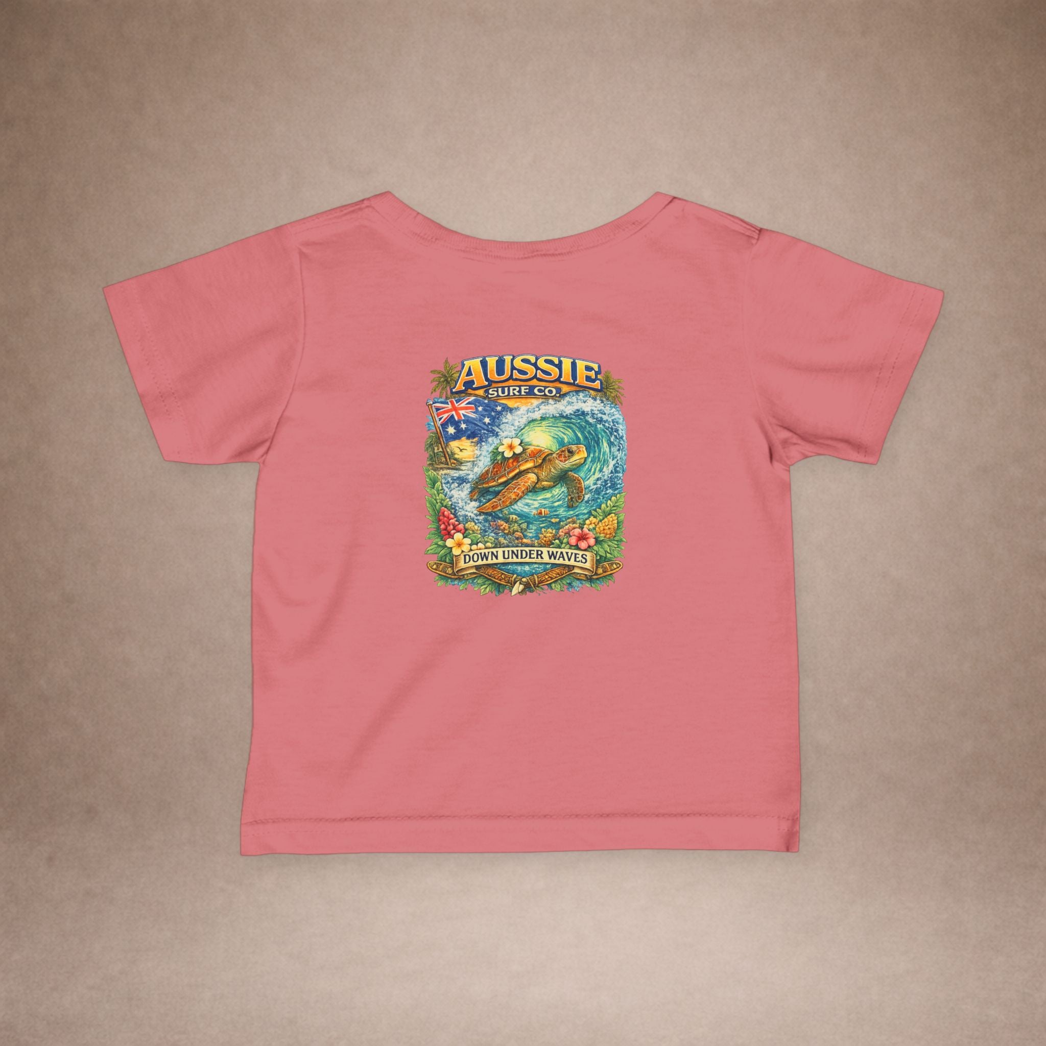 Aussie Surf Turtle Infant Tee