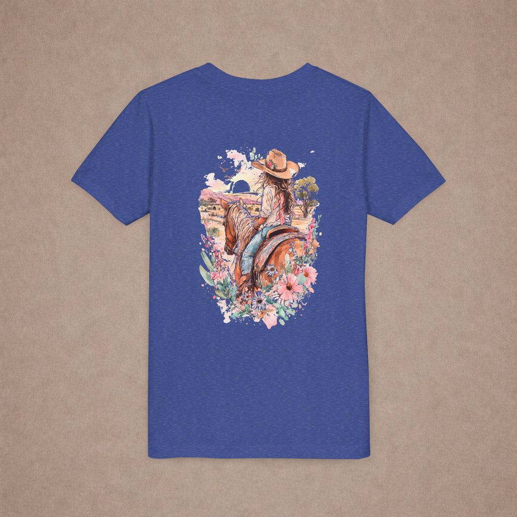 Nevaeh Cowgirl Tshirt- youth