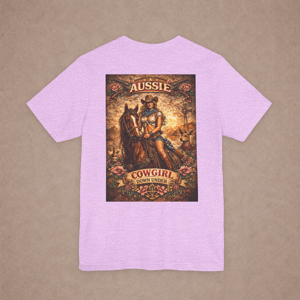 Vintage Aussie Cowgirl Tshirt