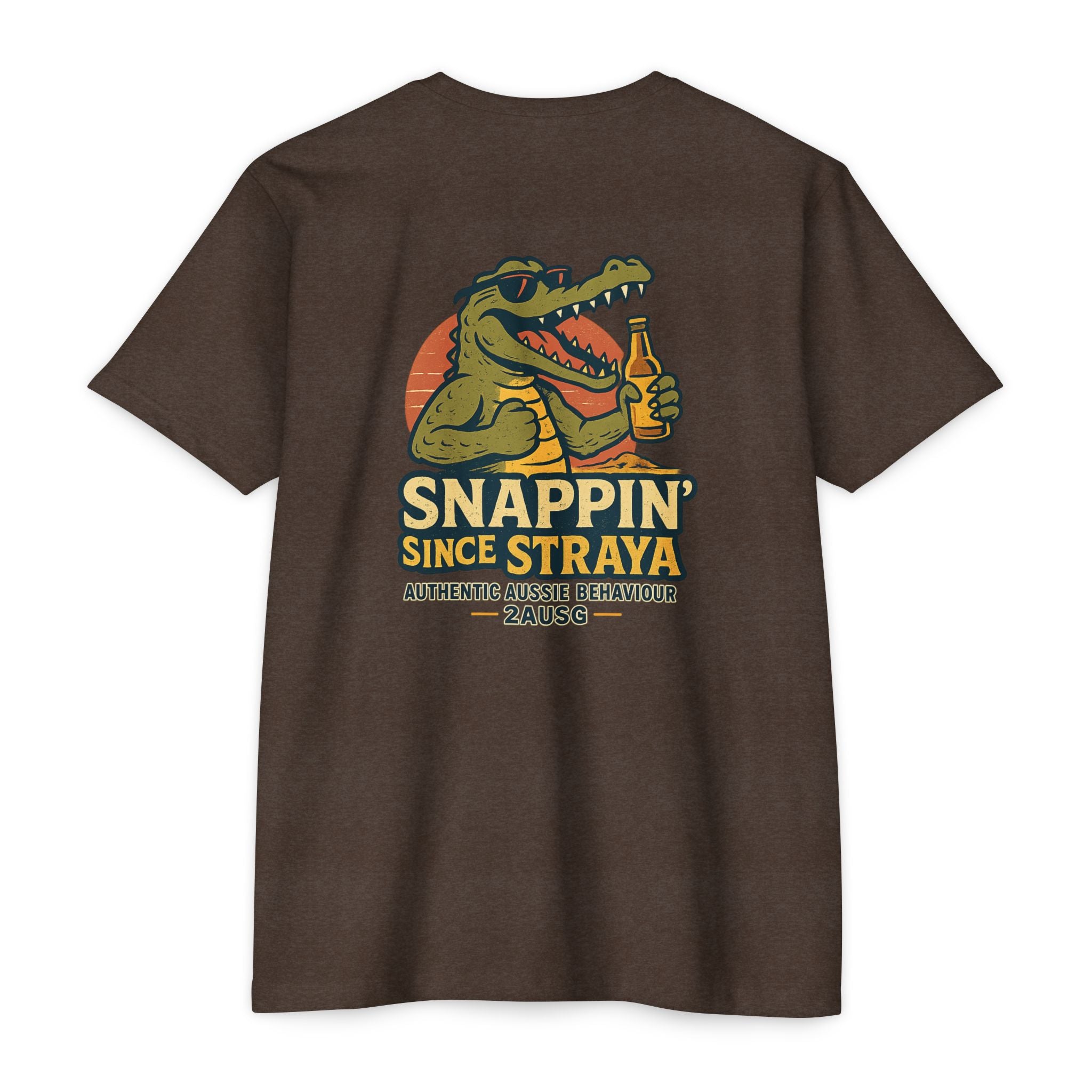 Snappin' Since Straya Crocodile Tee