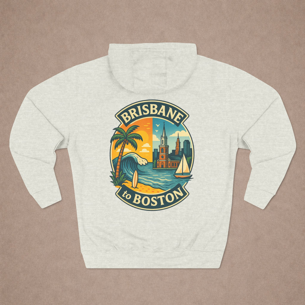 Urban City Designn - Bondi Beach to Boston Hoodie
