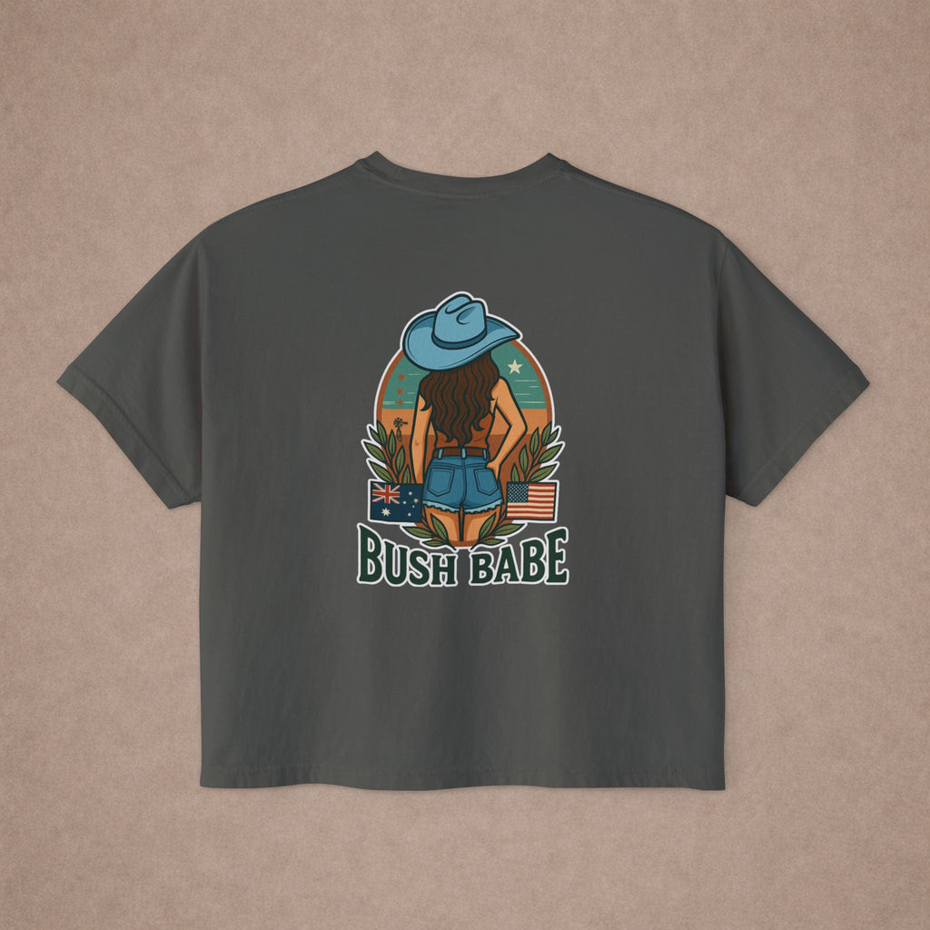 Bush Babe Brunette Crop Top