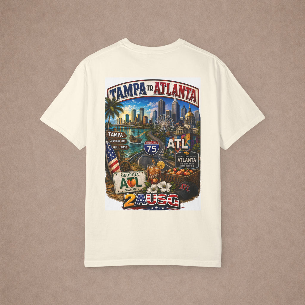 Tampa to Atlanta Graphic T-Shirt