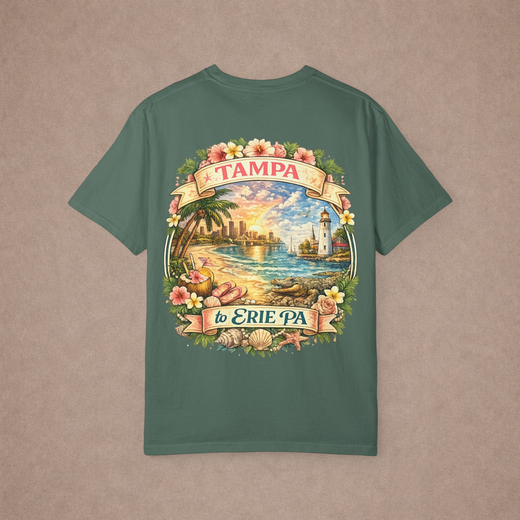 Tampa To Erie PA Tshirt
