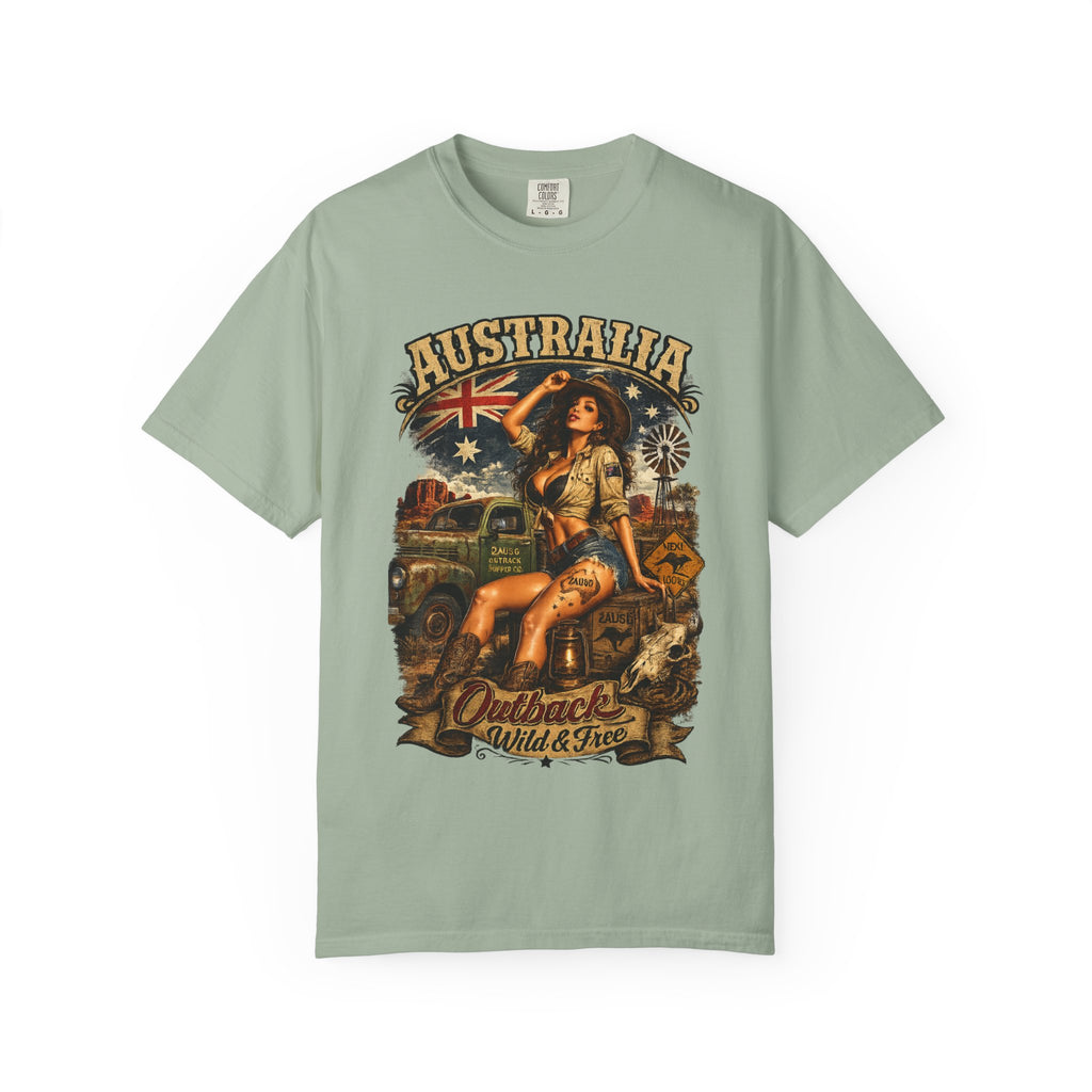 Australia Outback Pinup T-shirt
