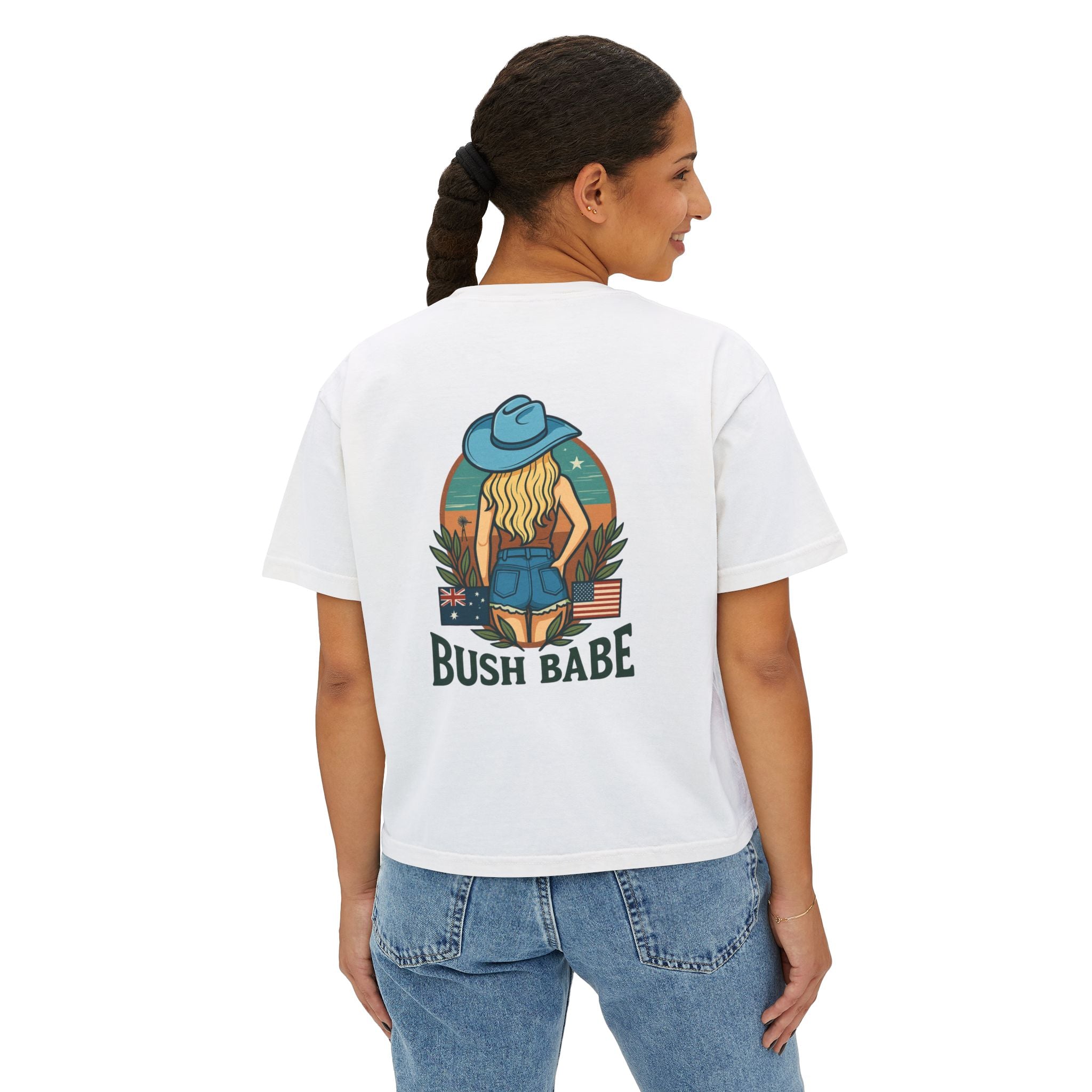 Bush Babe Blonde Crop Top