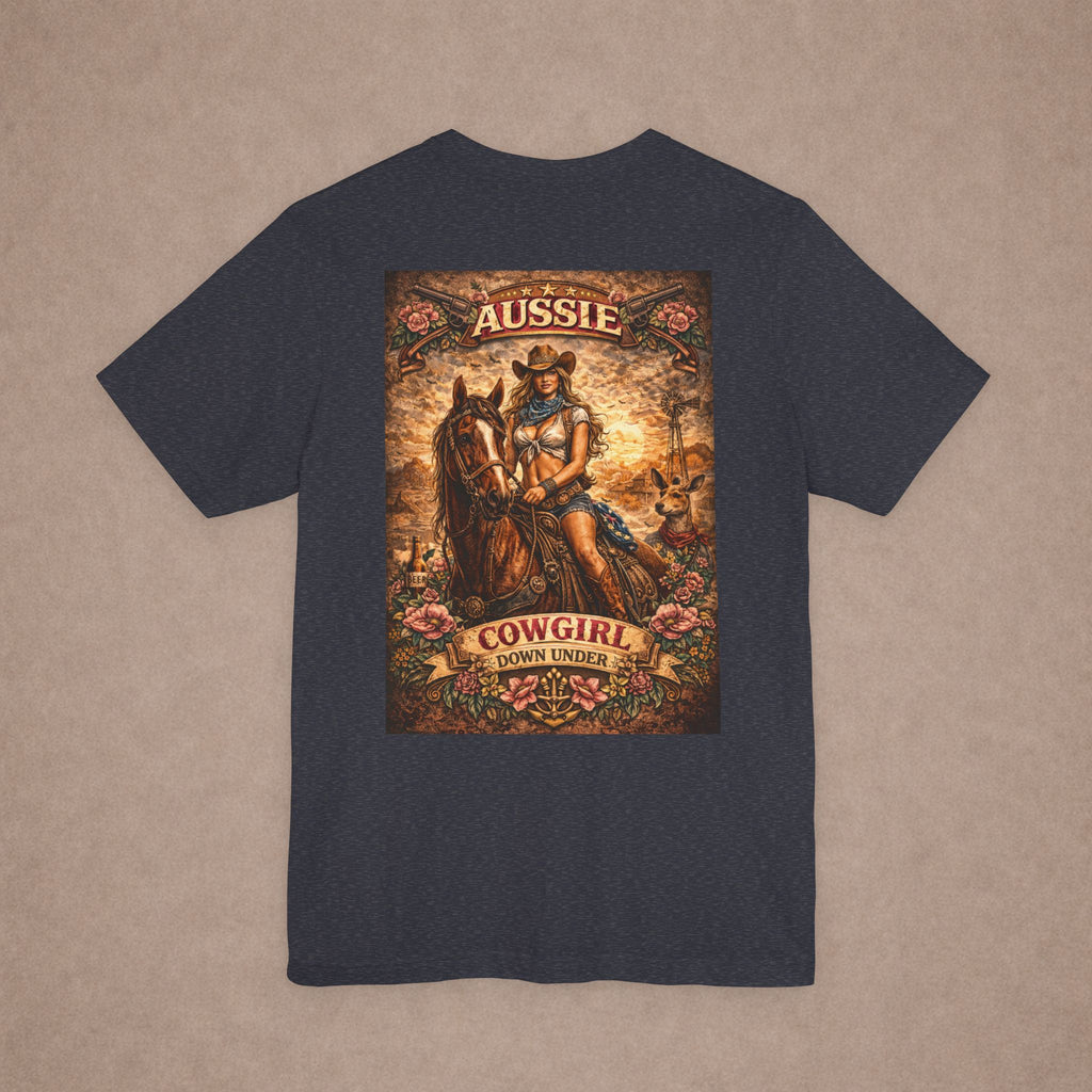 Vintage Aussie Cowgirl Tshirt