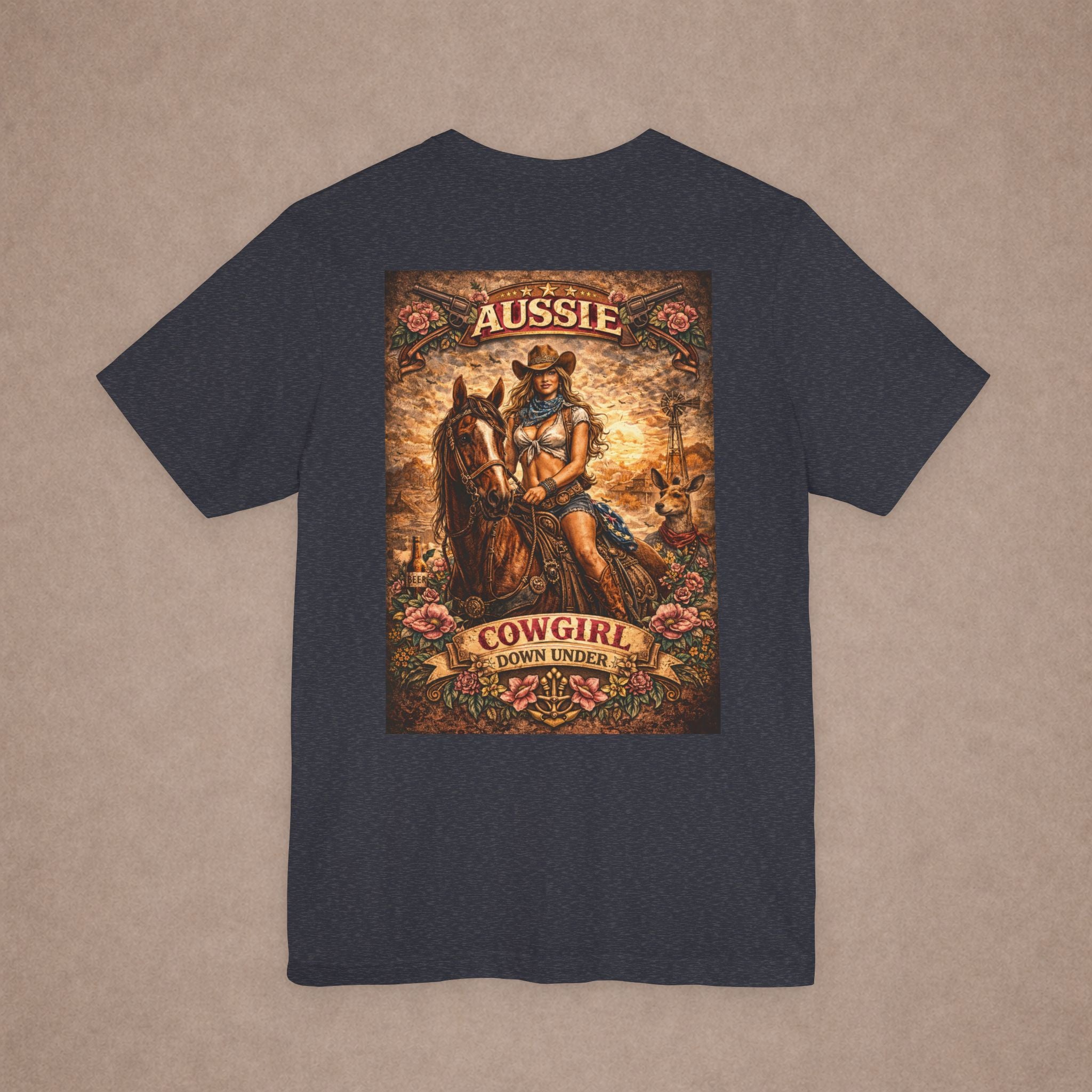 Vintage Aussie Cowgirl Tshirt