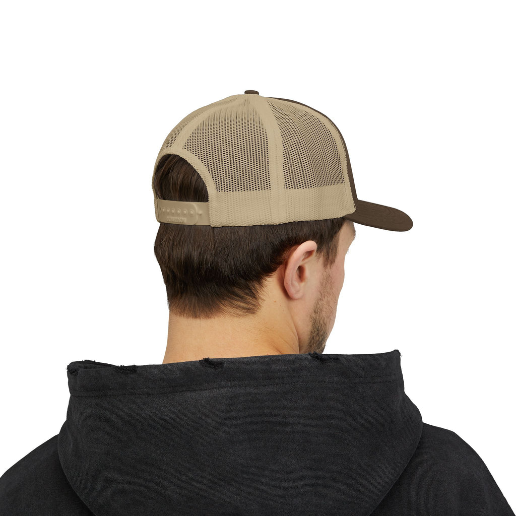 Aussie in USA trucker hat