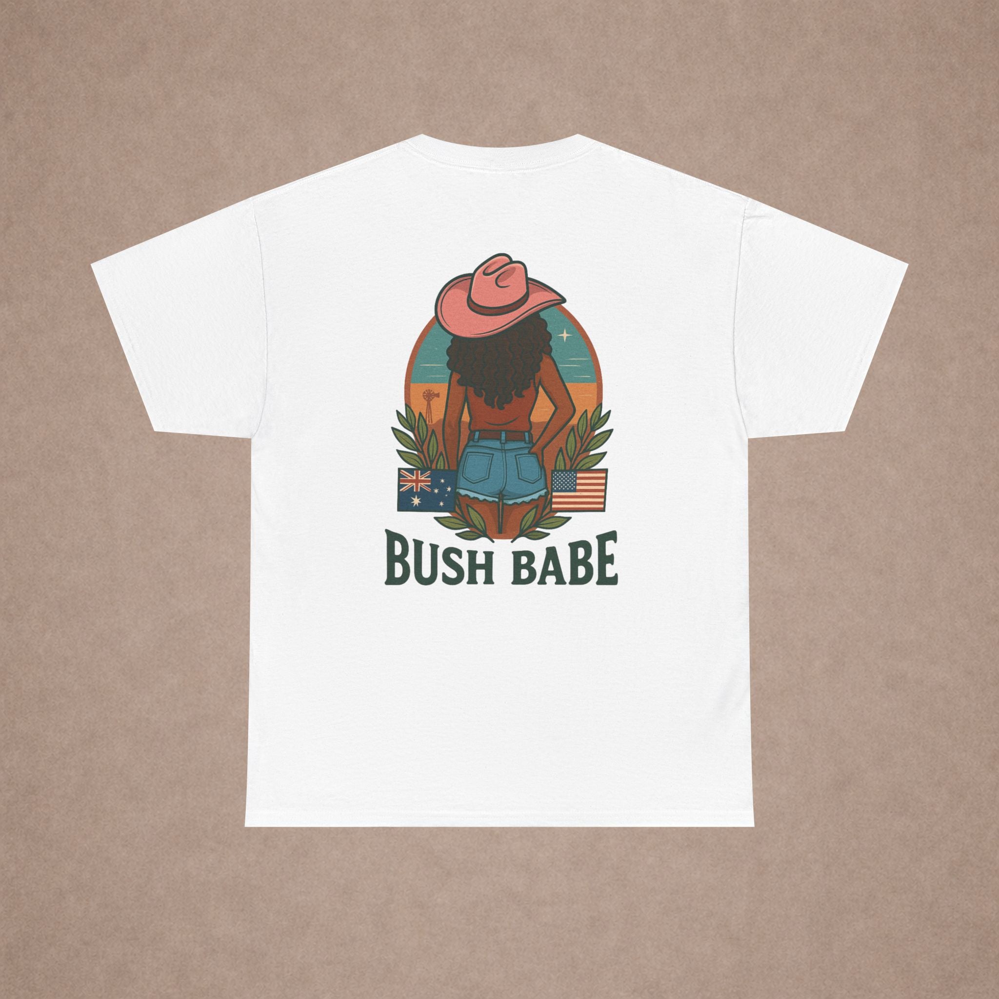 Bush Babe Curly Tee