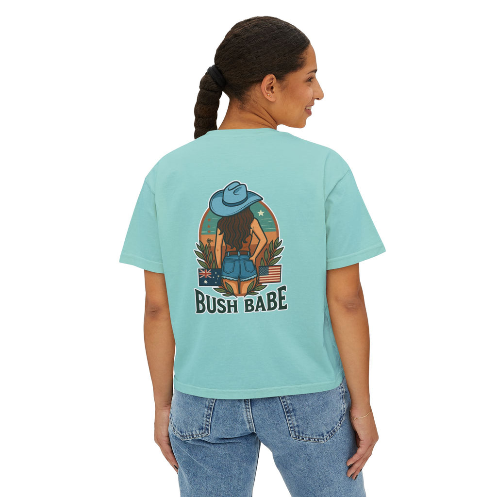 Bush Babe Brunette Crop Top