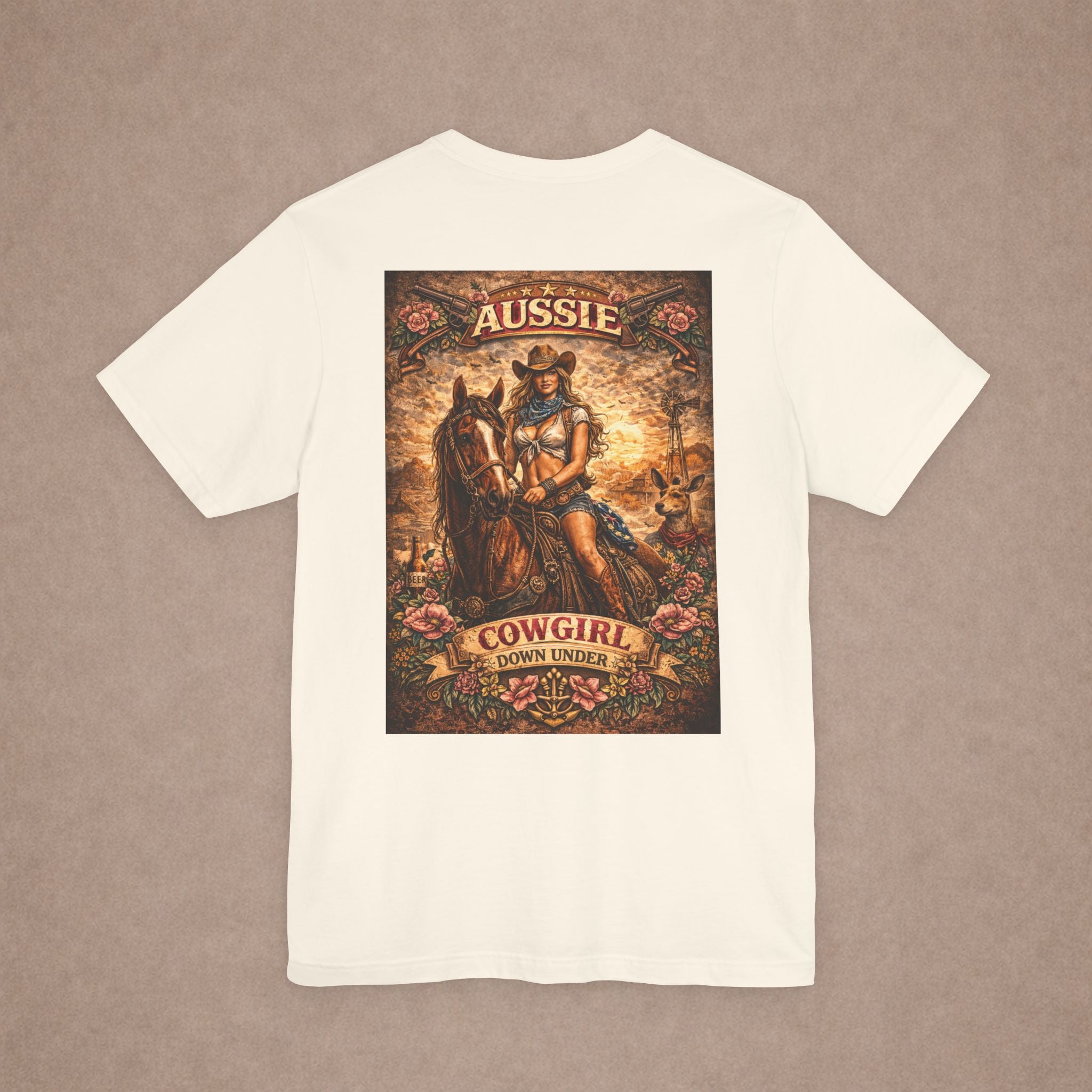Vintage Aussie Cowgirl Tshirt