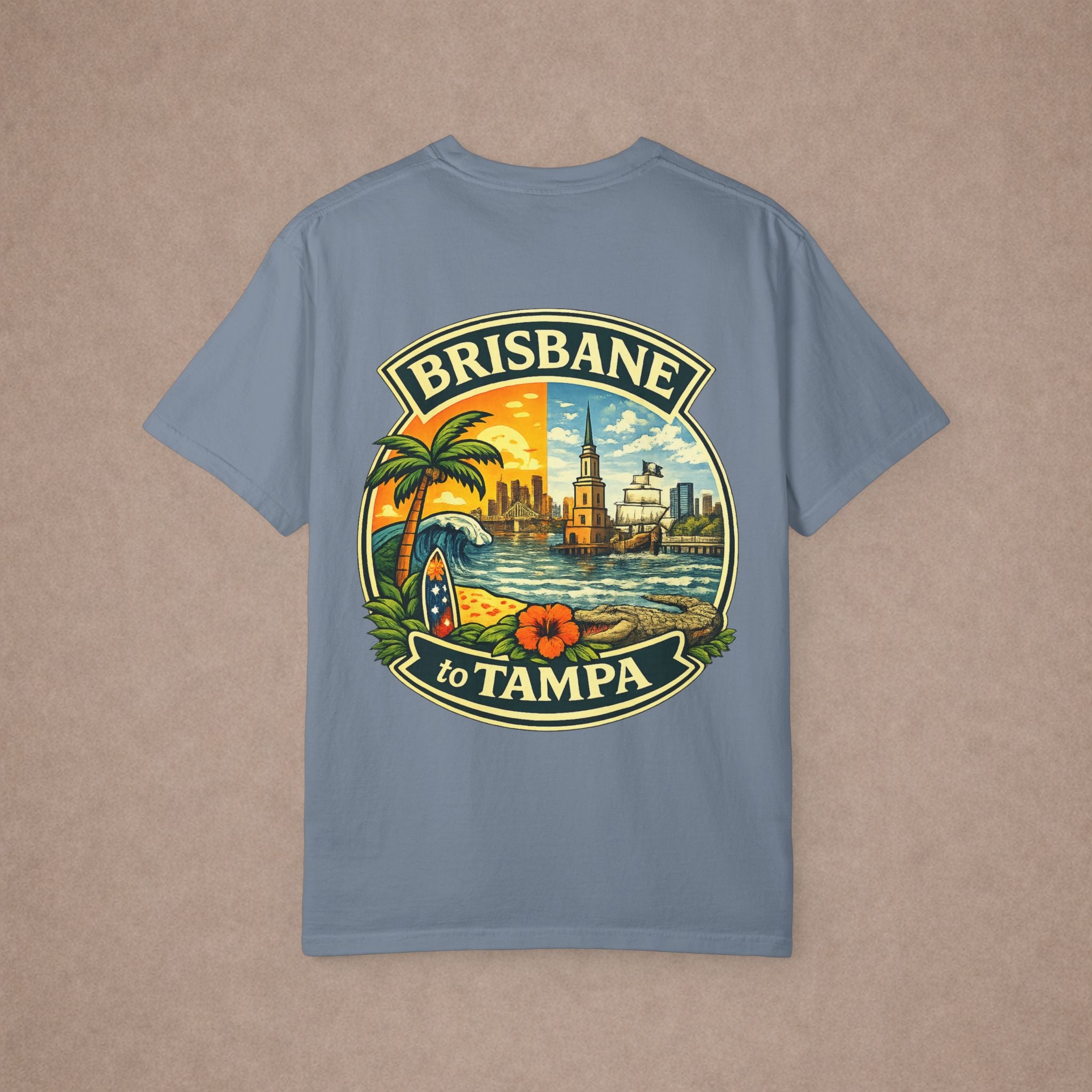Brisbane to Tampa Tee