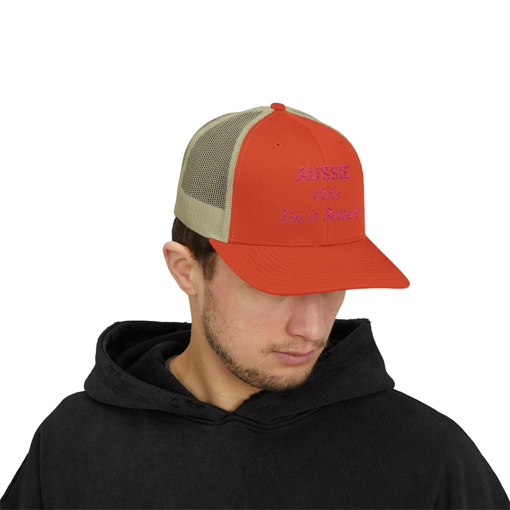 Aussie Girls Do It Better Trucker Hat