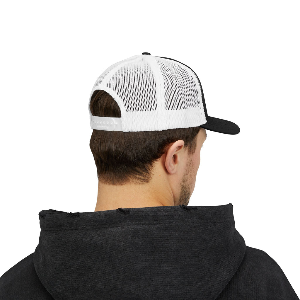 Aussie in USA trucker hat
