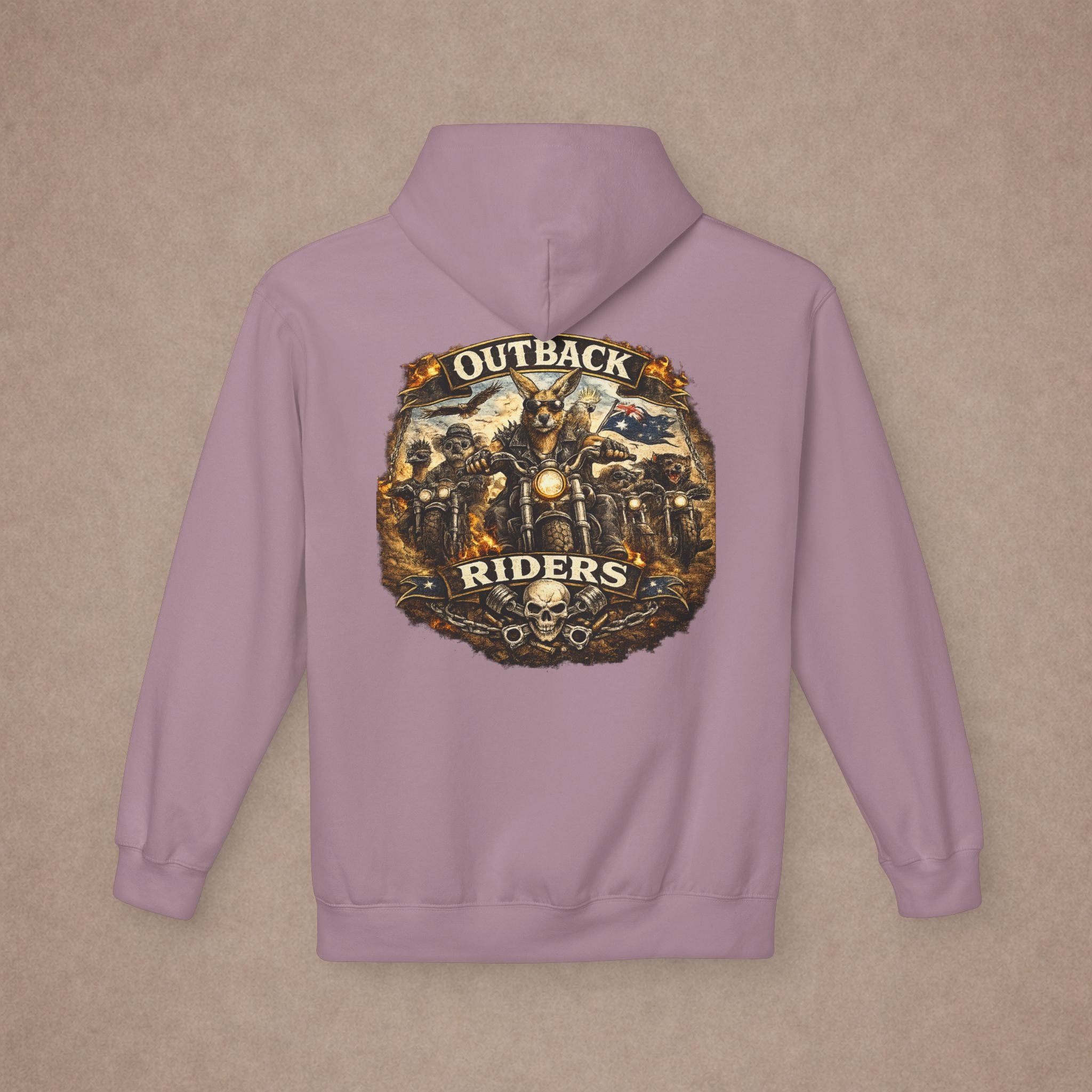 Aussie Biker Style  Hoodie